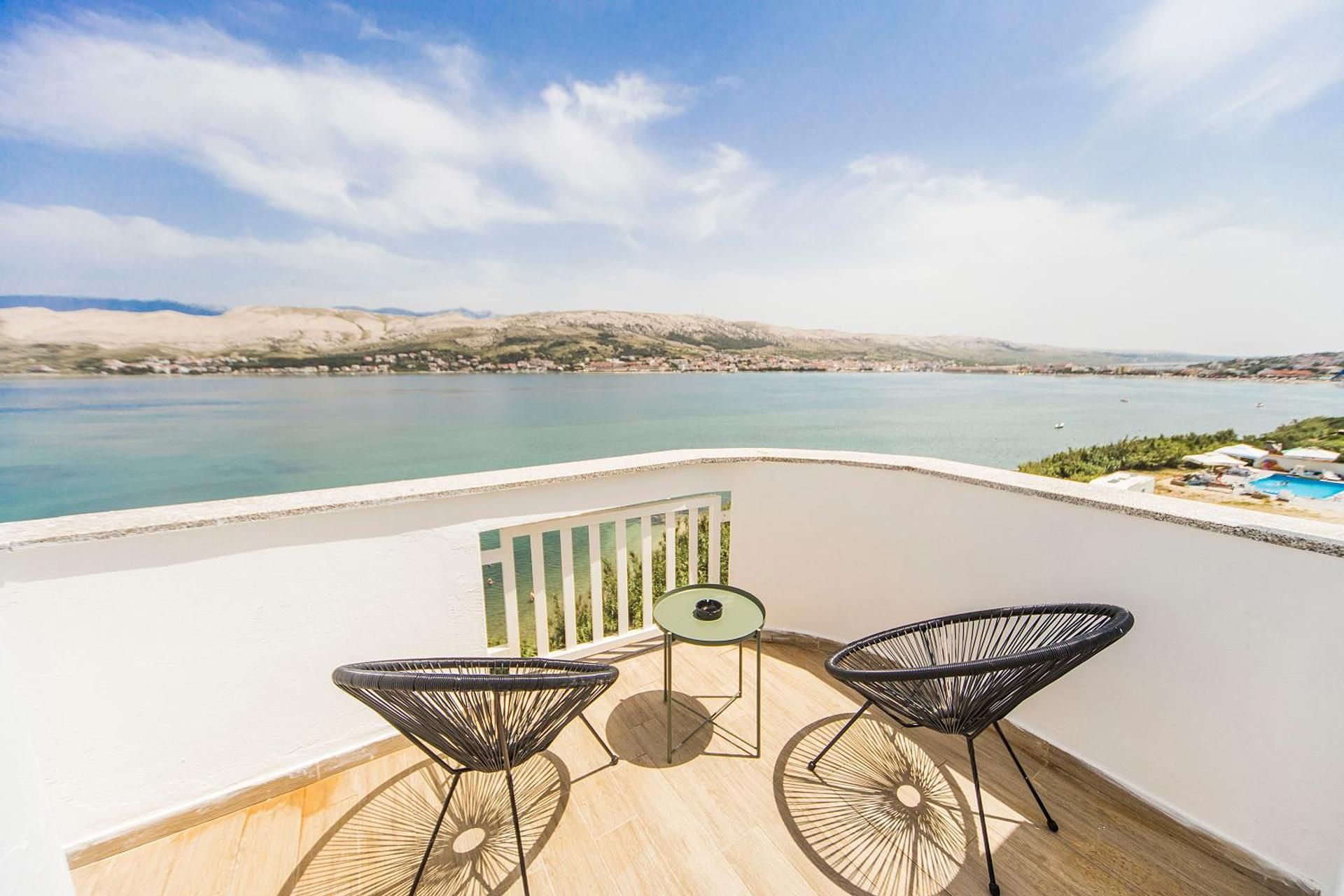 Quadruple Room with Sea View and Balcony