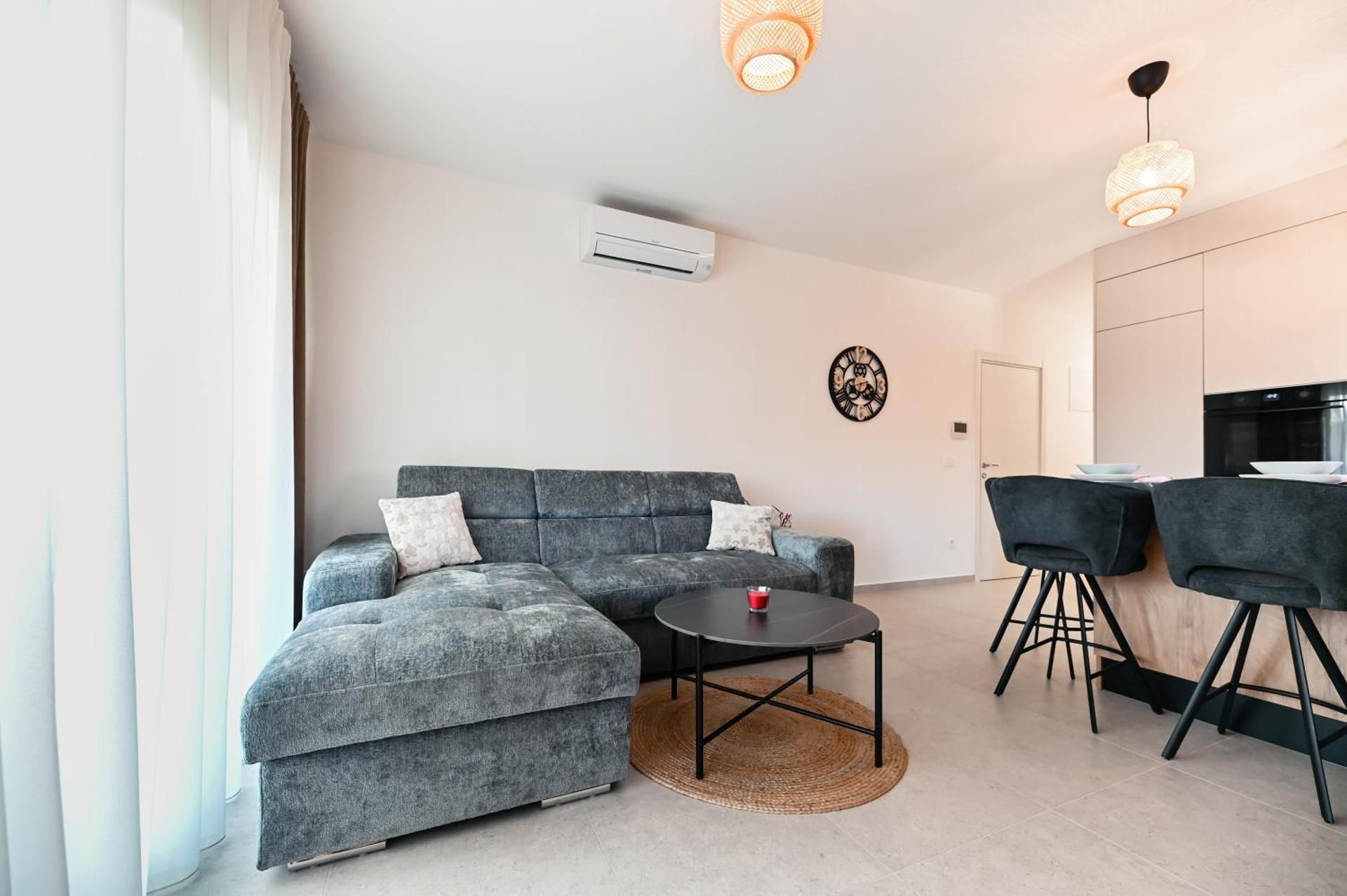 Two-Bedroom Apartment with Balcony and Sea View