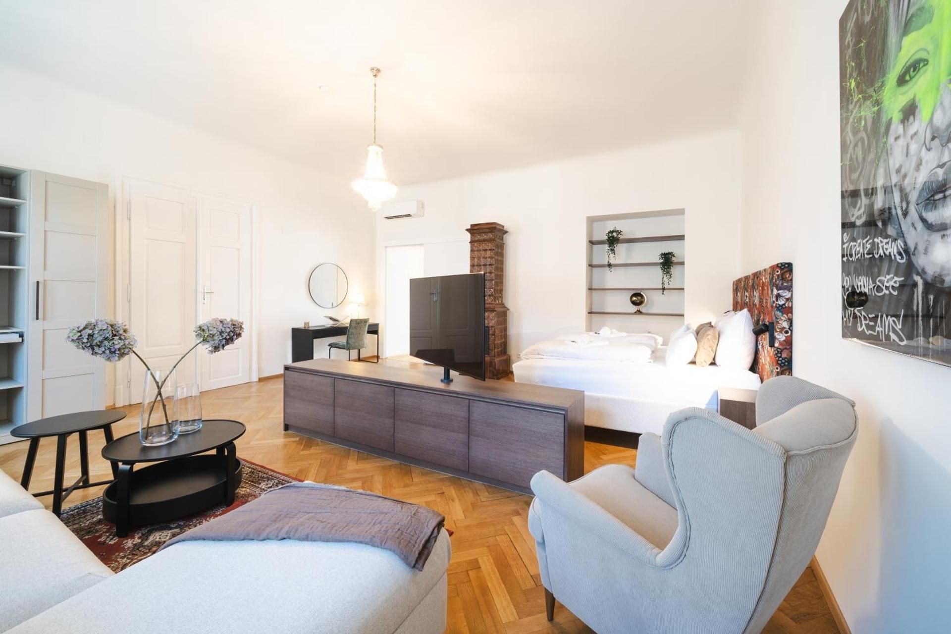 Two-Bedroom Apartment with City View