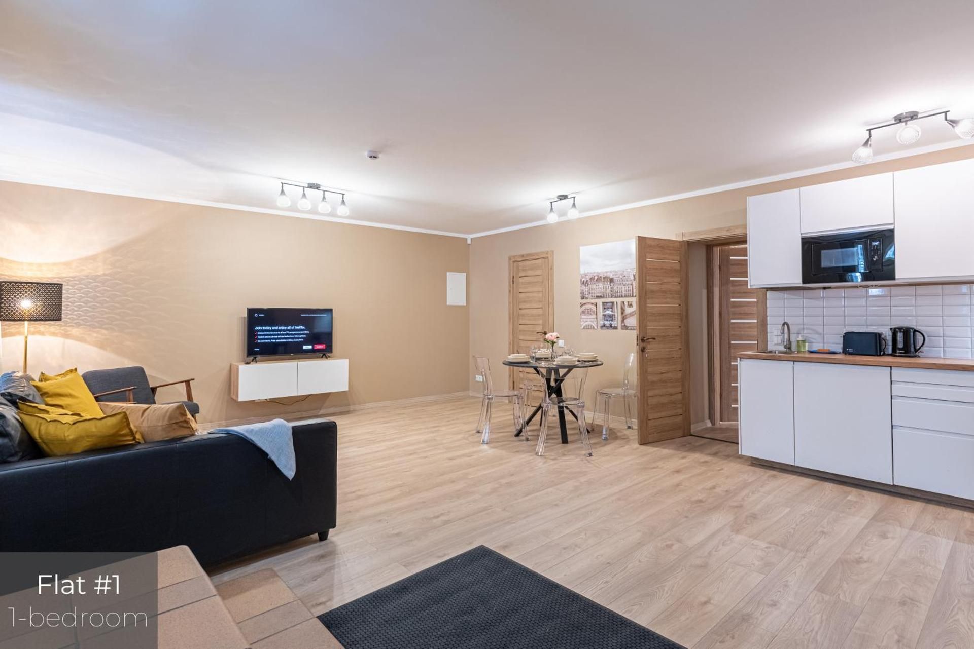  Cozy 1-bedroom Apartment ground floor
