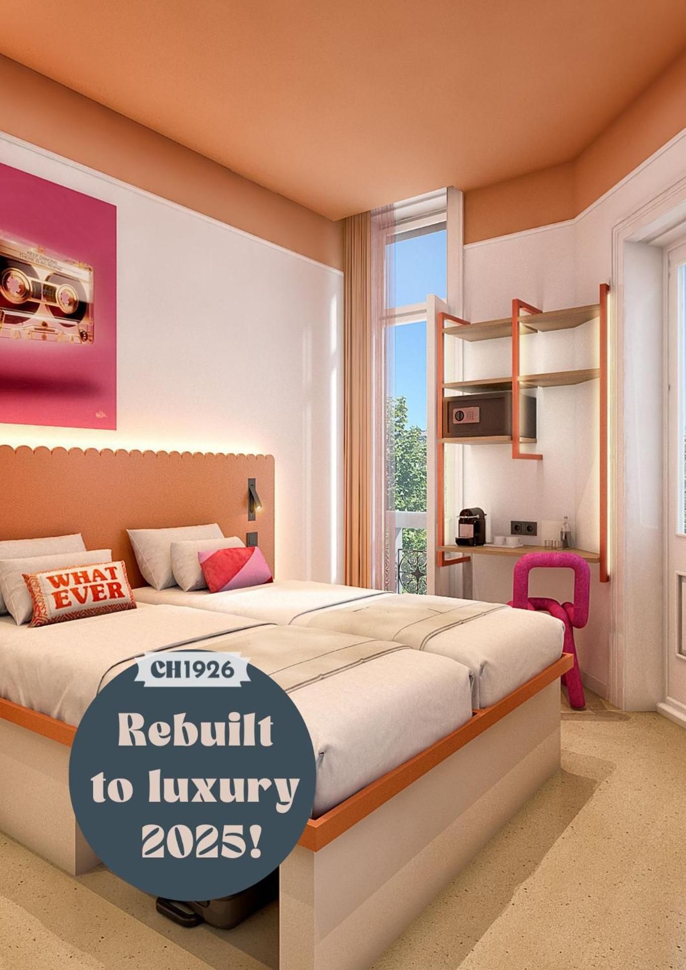 City-Hotel Rembrandt Square Deluxe Double or Twin Room with Balcony