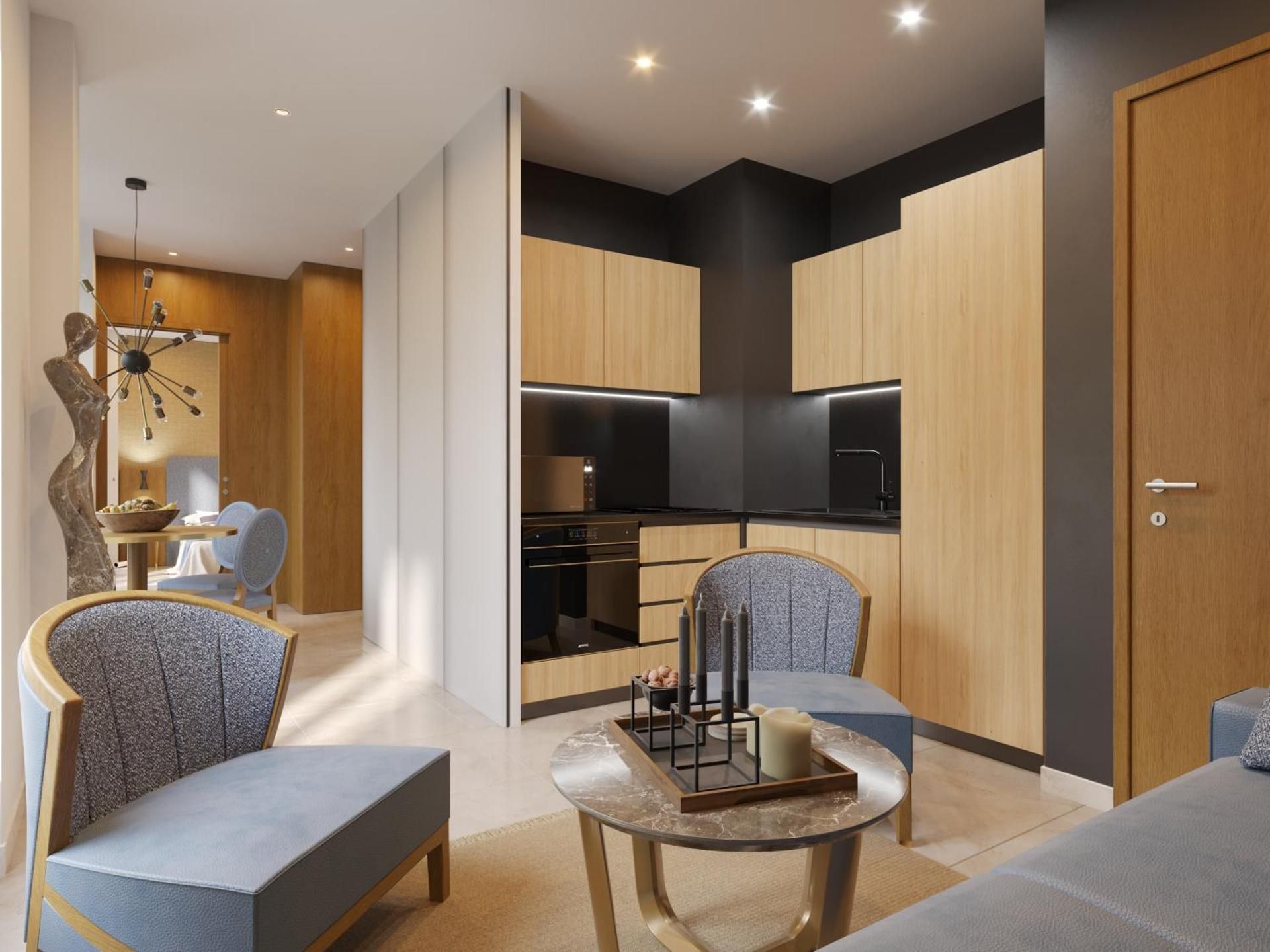 Apartment with City View