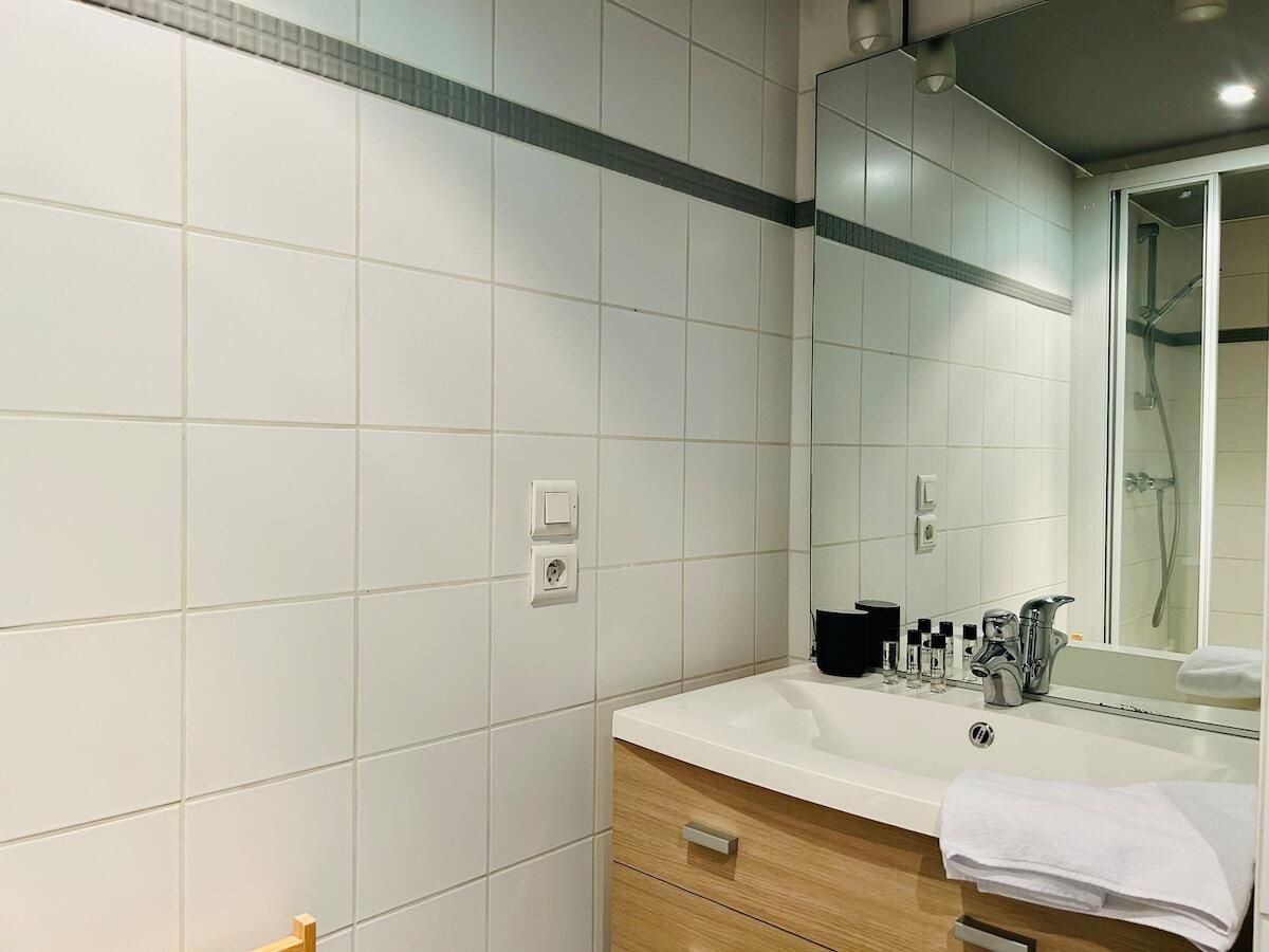 Loft-Vue ville-Salle de bain privée séparée