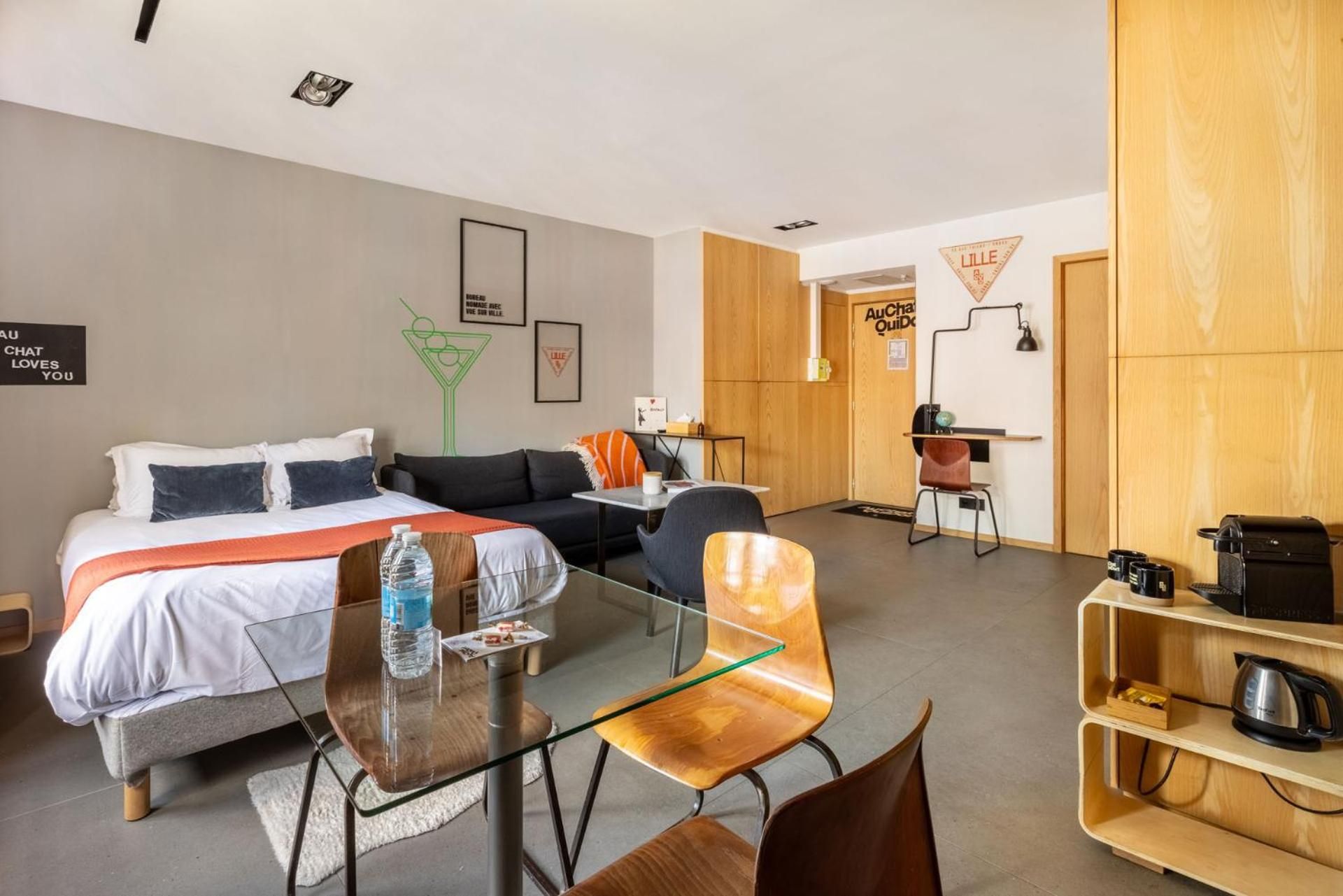 Au Chat Qui Dort Lille – Thiers Deluxe One-Bedroom Apartment 2