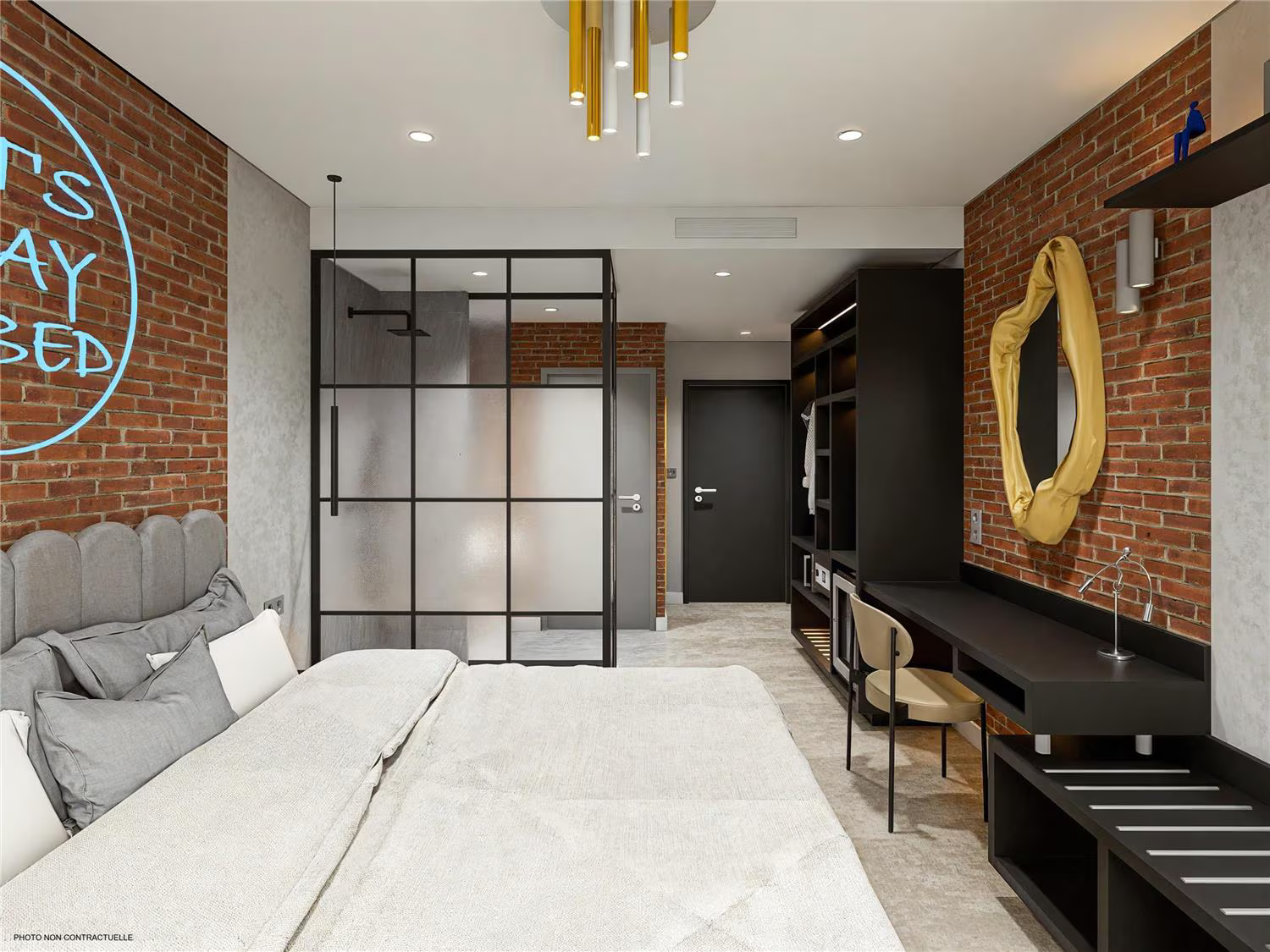 Best Western Plus Hotel Saint-Roch Orleans Suite with 1 King Bed, Non-Smoking, Sofa Bed, Minibar, Courtyard View, Shower, 2 Separate WCs 3