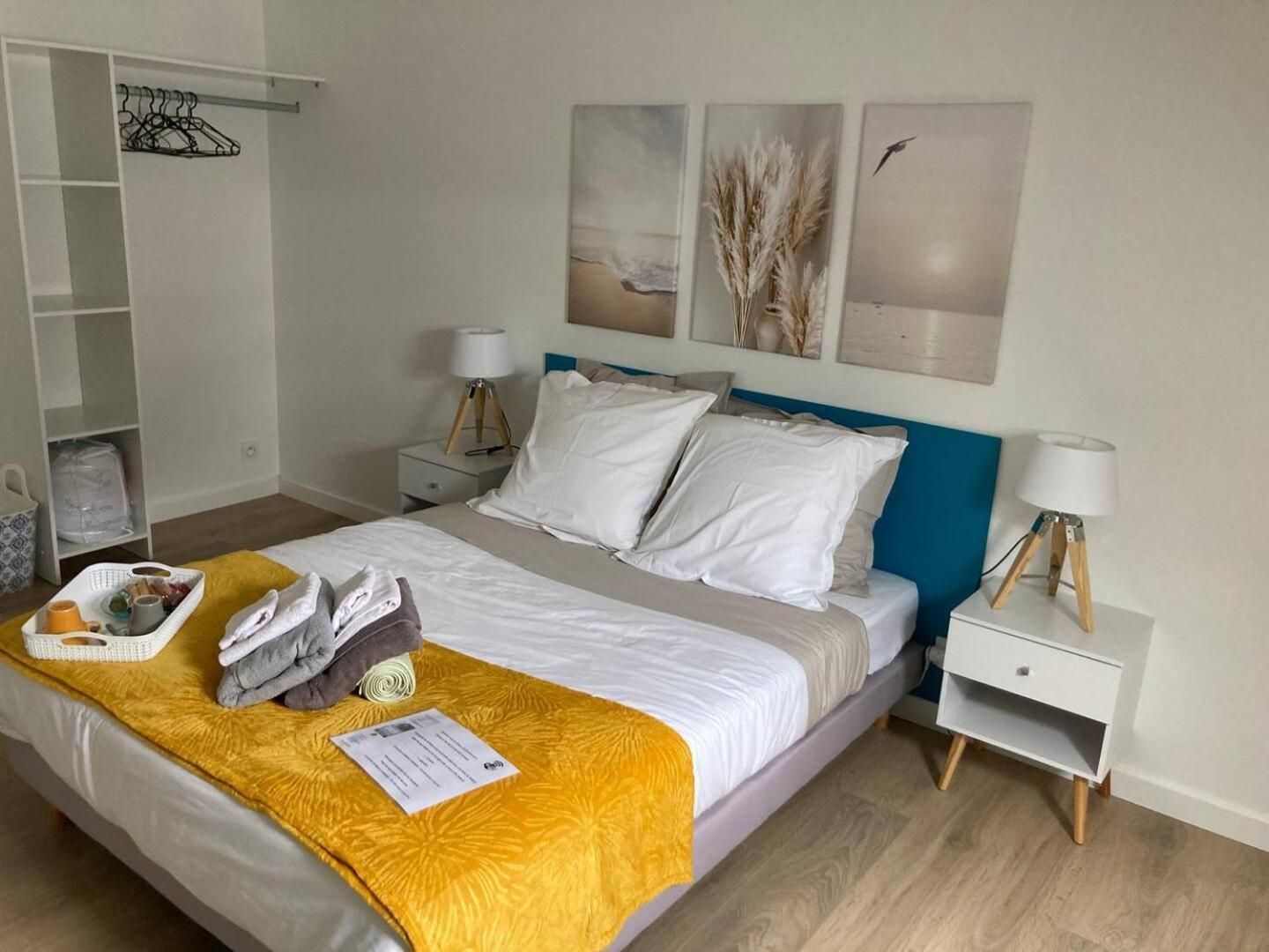 Three-Bedroom Apartment with Balcony