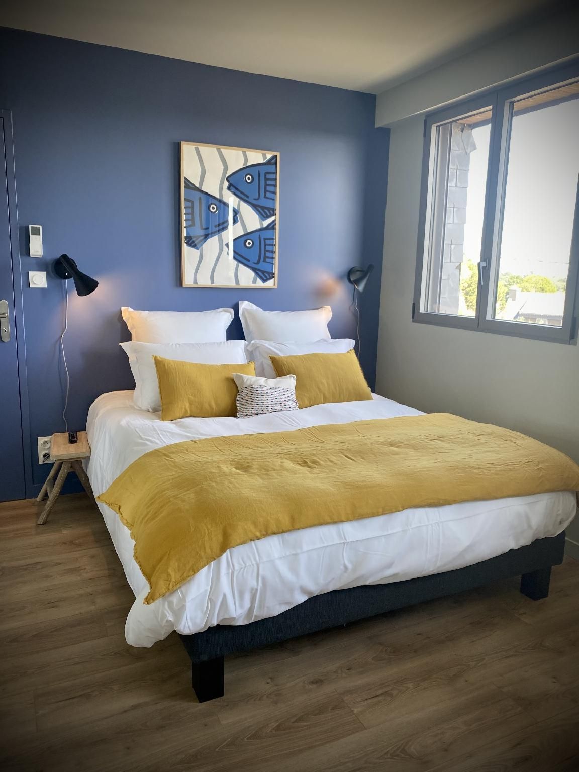 4 - Chambre Conleau-Famille-Douche-Vue mer