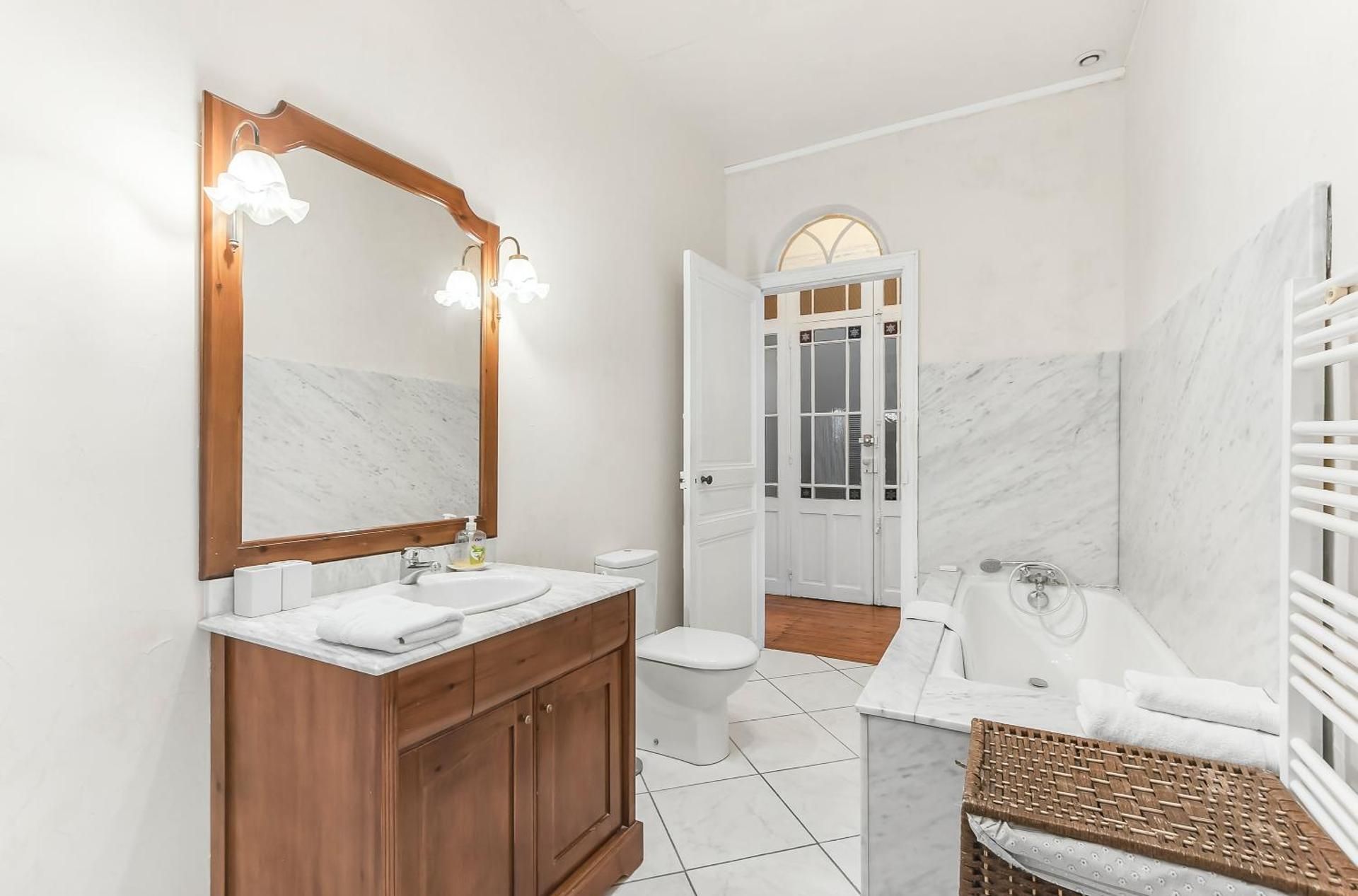 Three-Bedroom Apartment with Park View