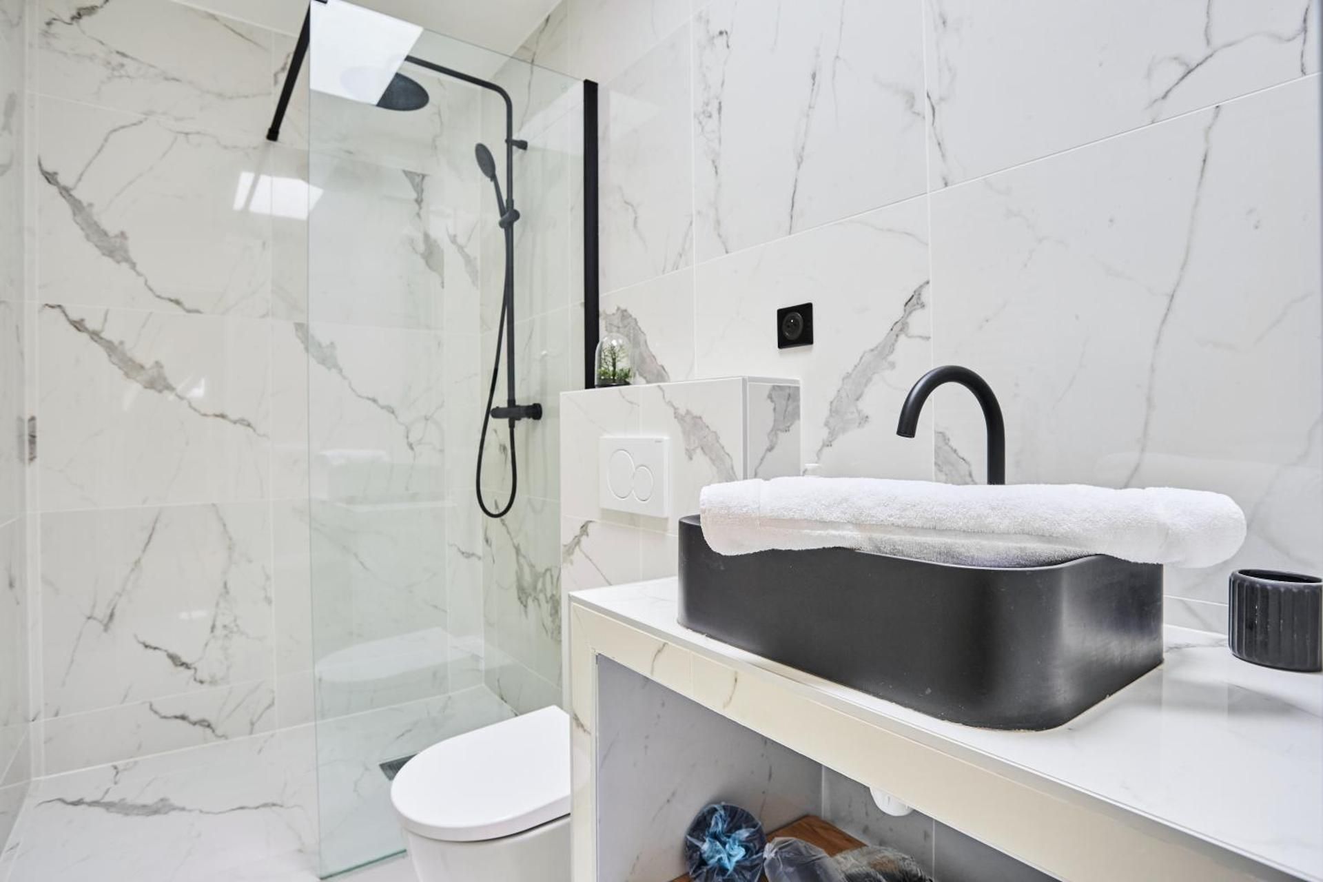 Family Room with Shower
