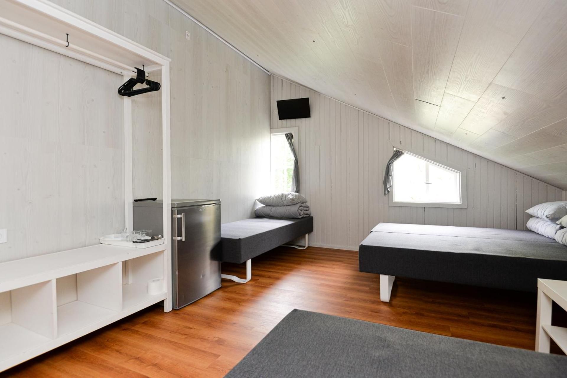 Family Room with Shared Bathroom