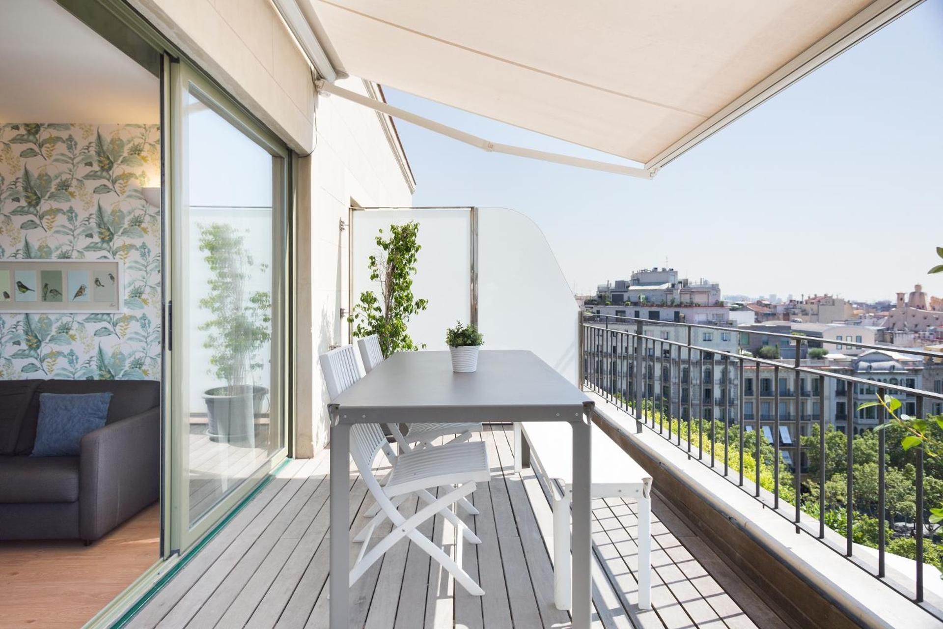 Two-Bedroom Apartment with Terrace