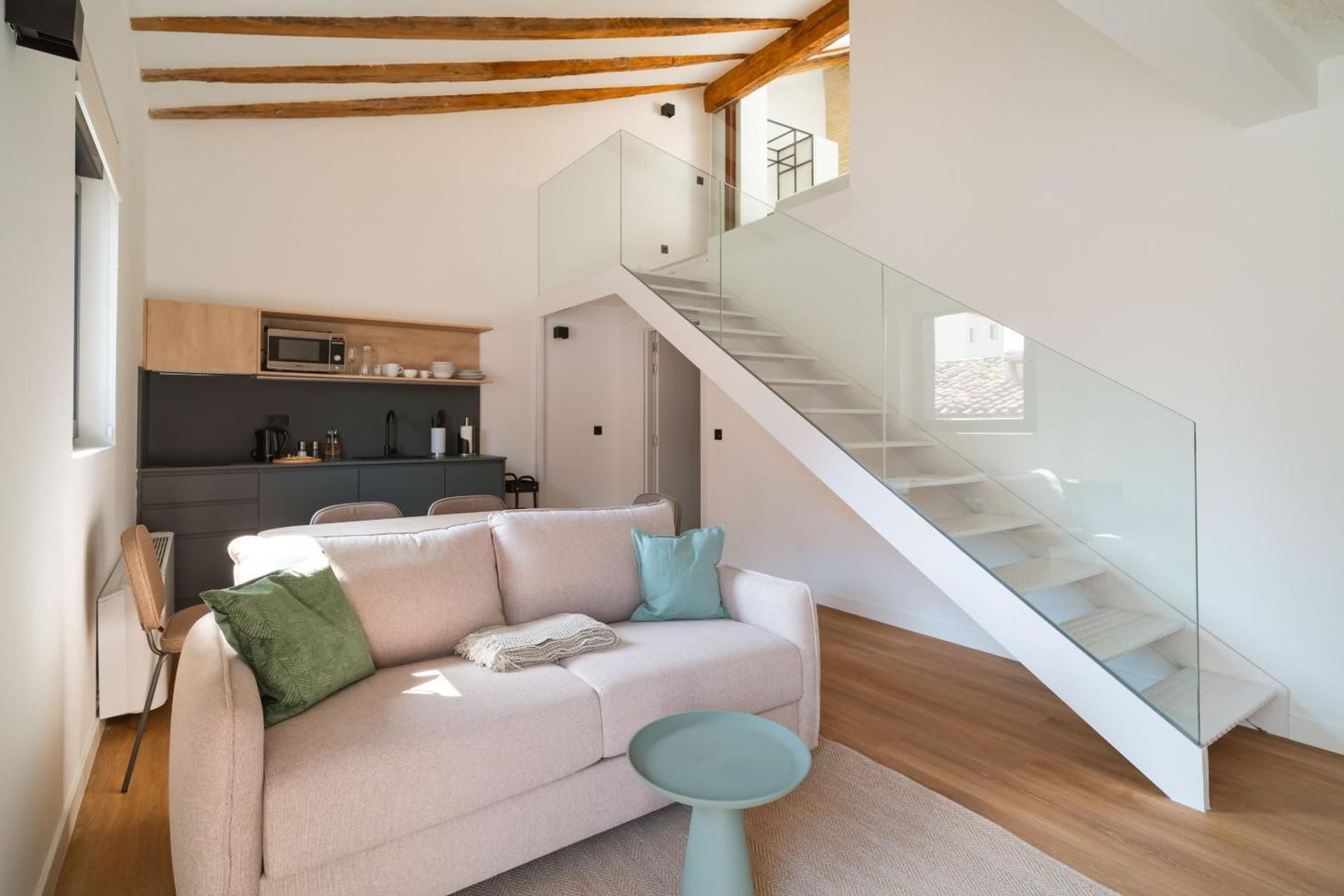 One-Bedroom Apartment with Private Balcony