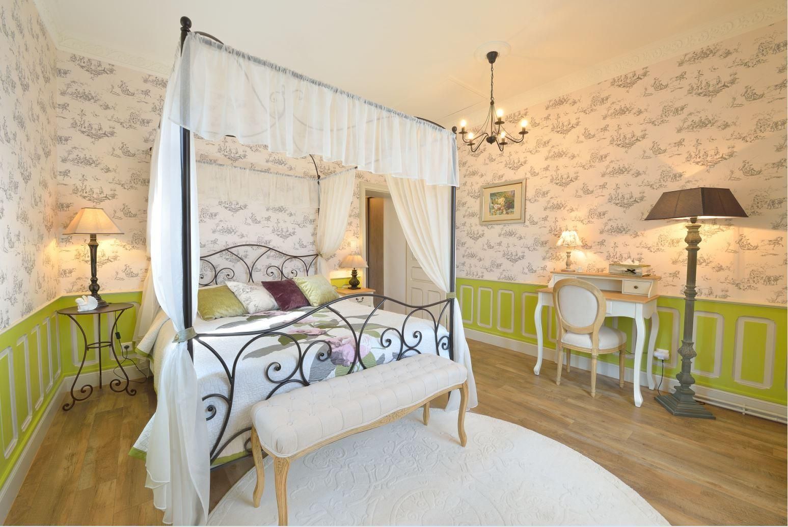 Suite-Romantique-SDB privée-Vue sur la campagne