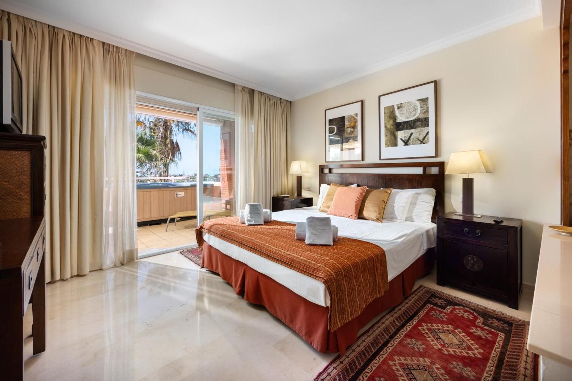 Two-Bedroom Apartment with Terrace and Sea View