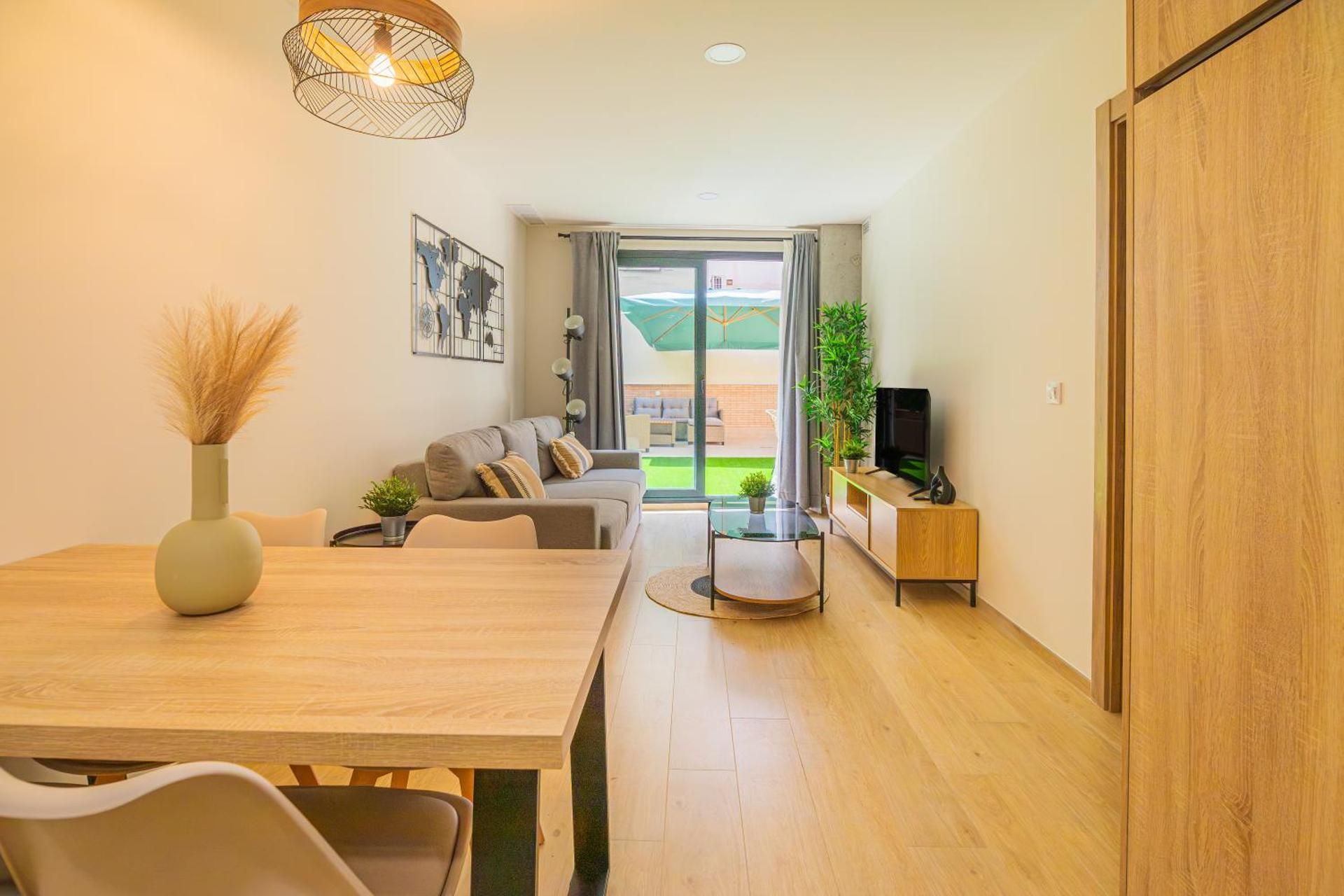 One-Bedroom Apartment with Terrace