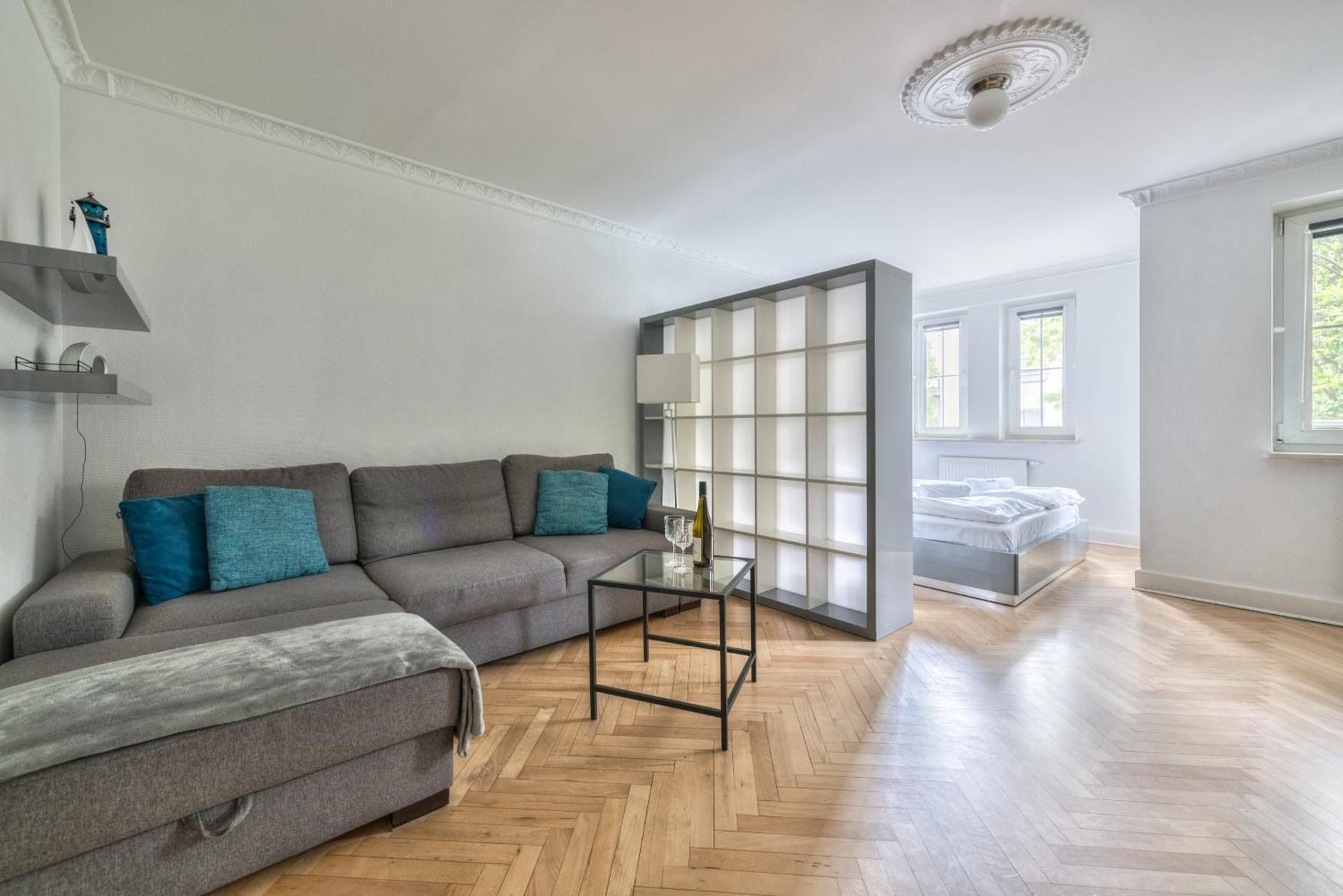Studio Apartment with Balcony