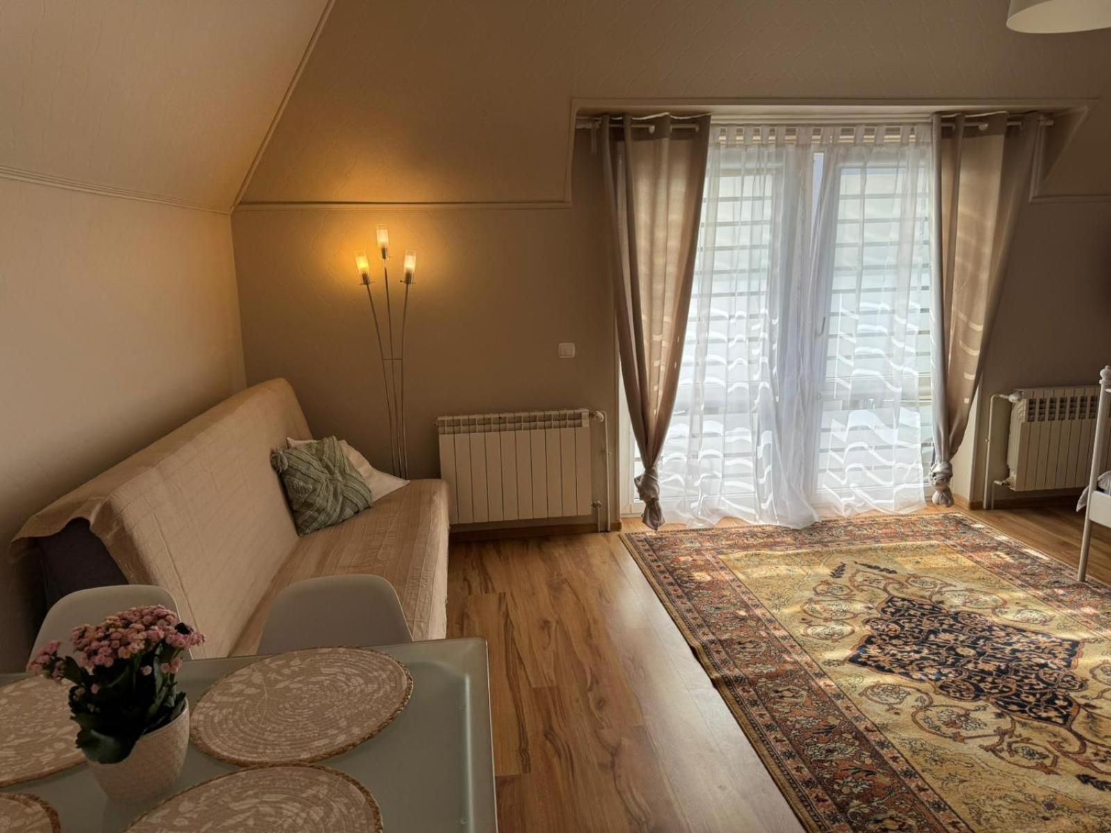 Studio with Balcony
