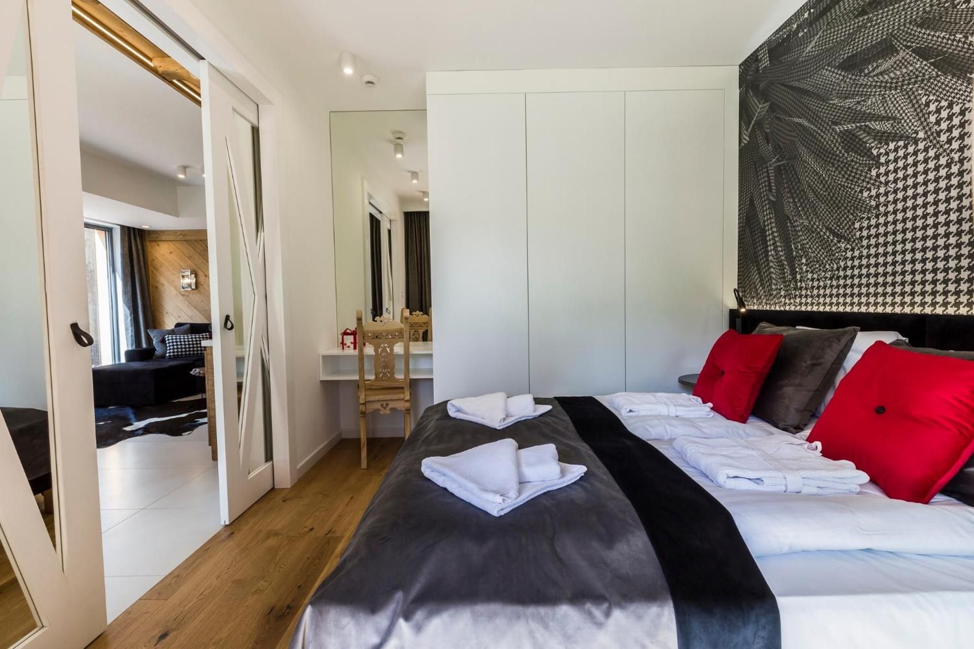 One-Bedroom Apartment Black & White
