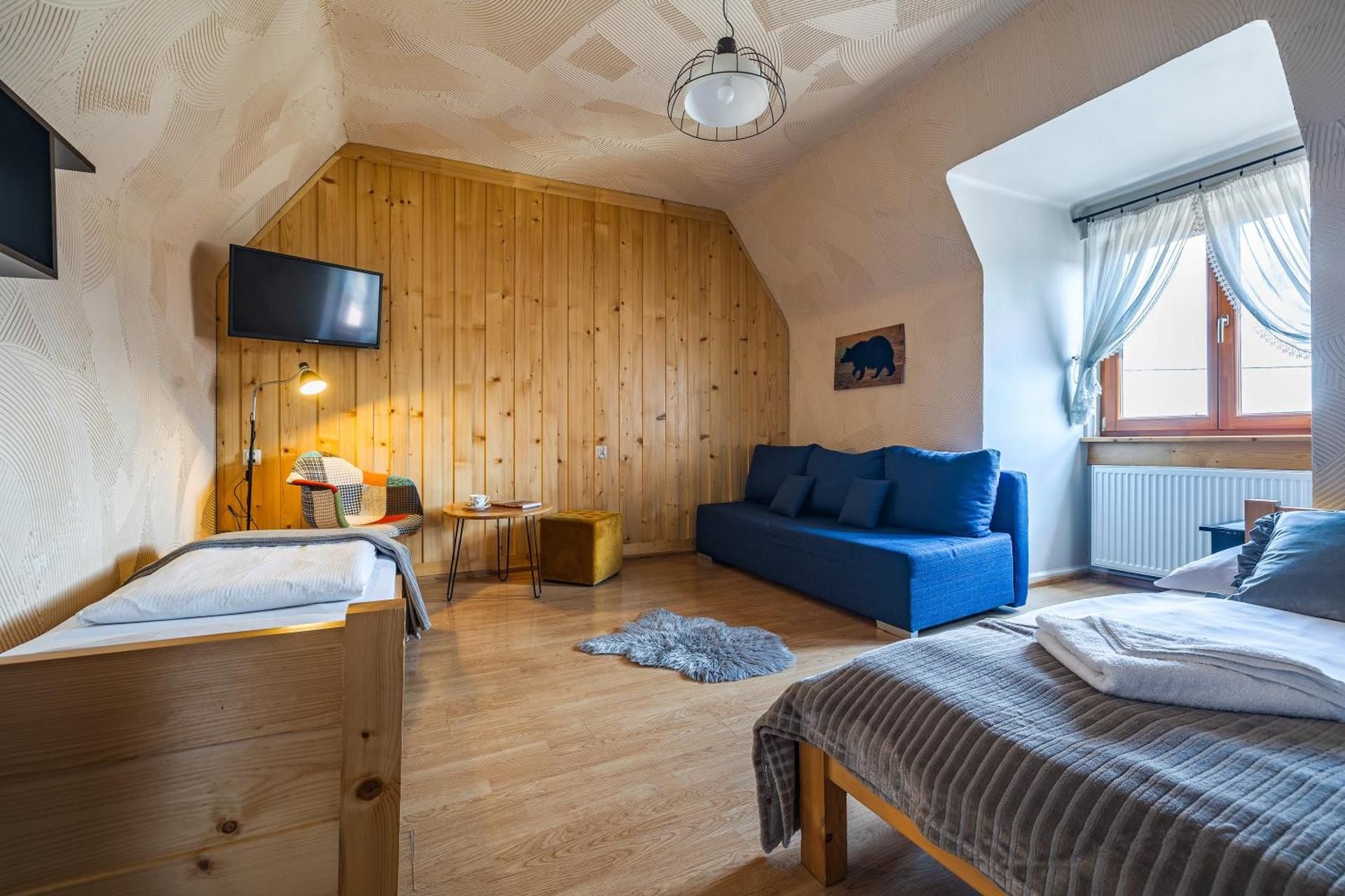 Family Room with Shared Bathroom