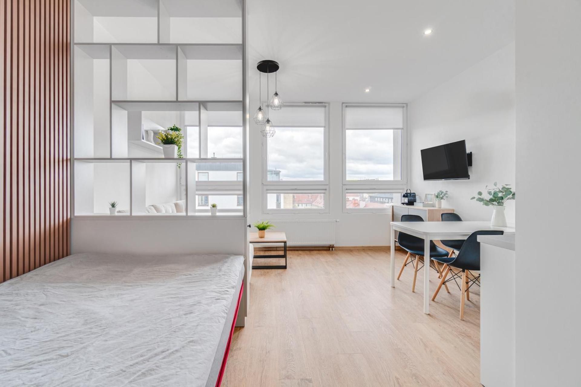 One-Bedroom Apartment with City View