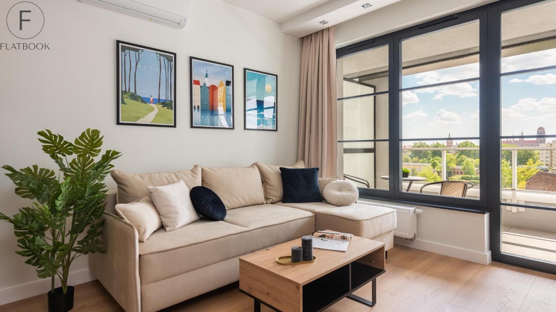 Two-Bedroom Apartment with Balcony