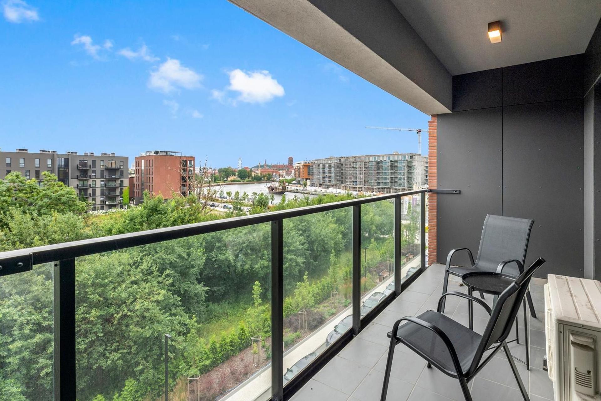 Two-Bedroom Apartment with Balcony