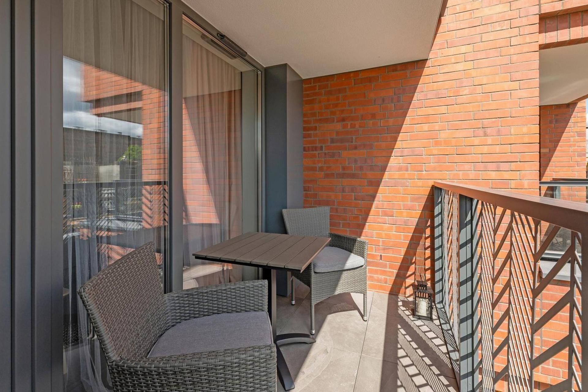 Studio with Balcony