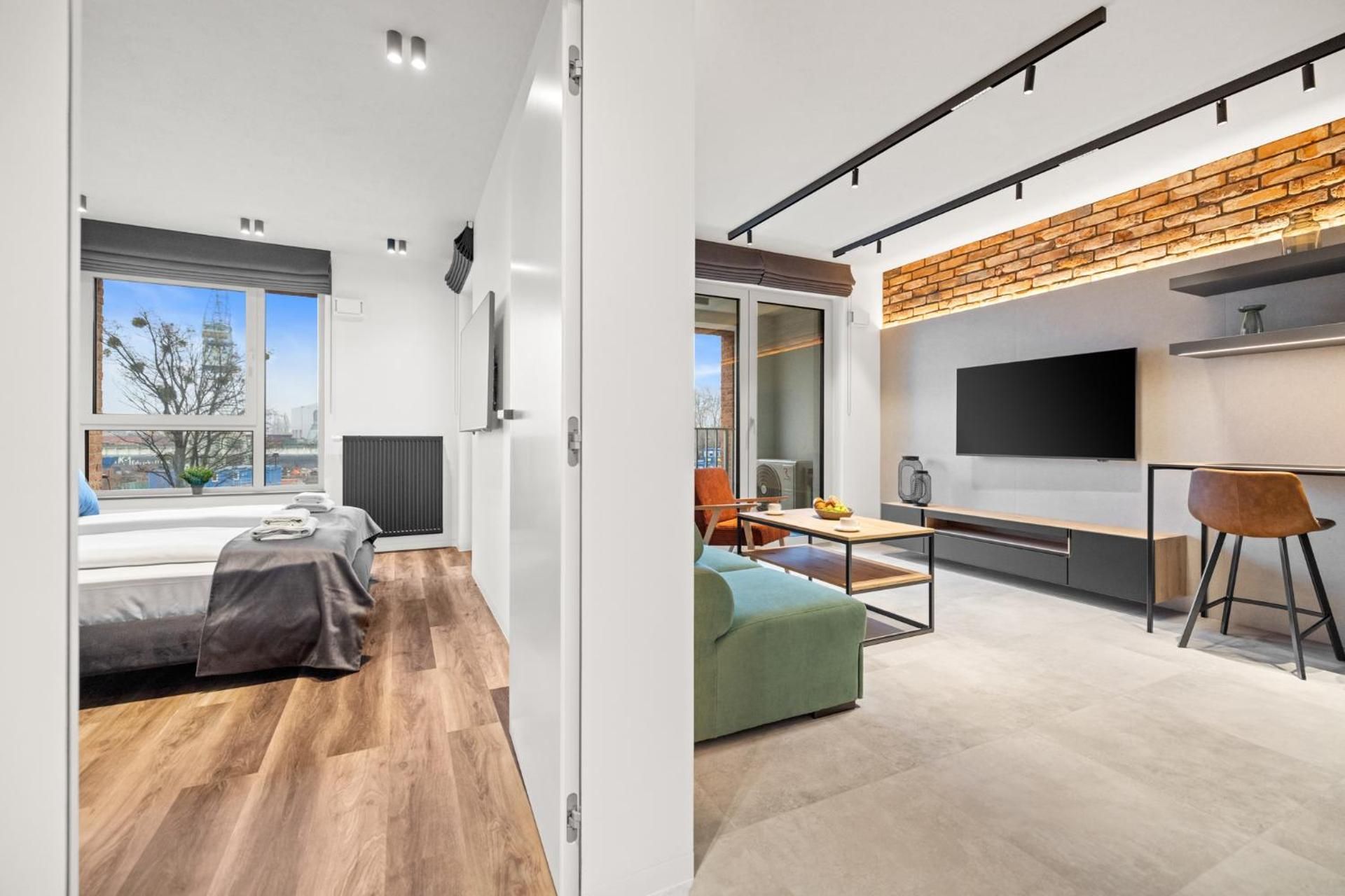 One-Bedroom Apartment with Balcony