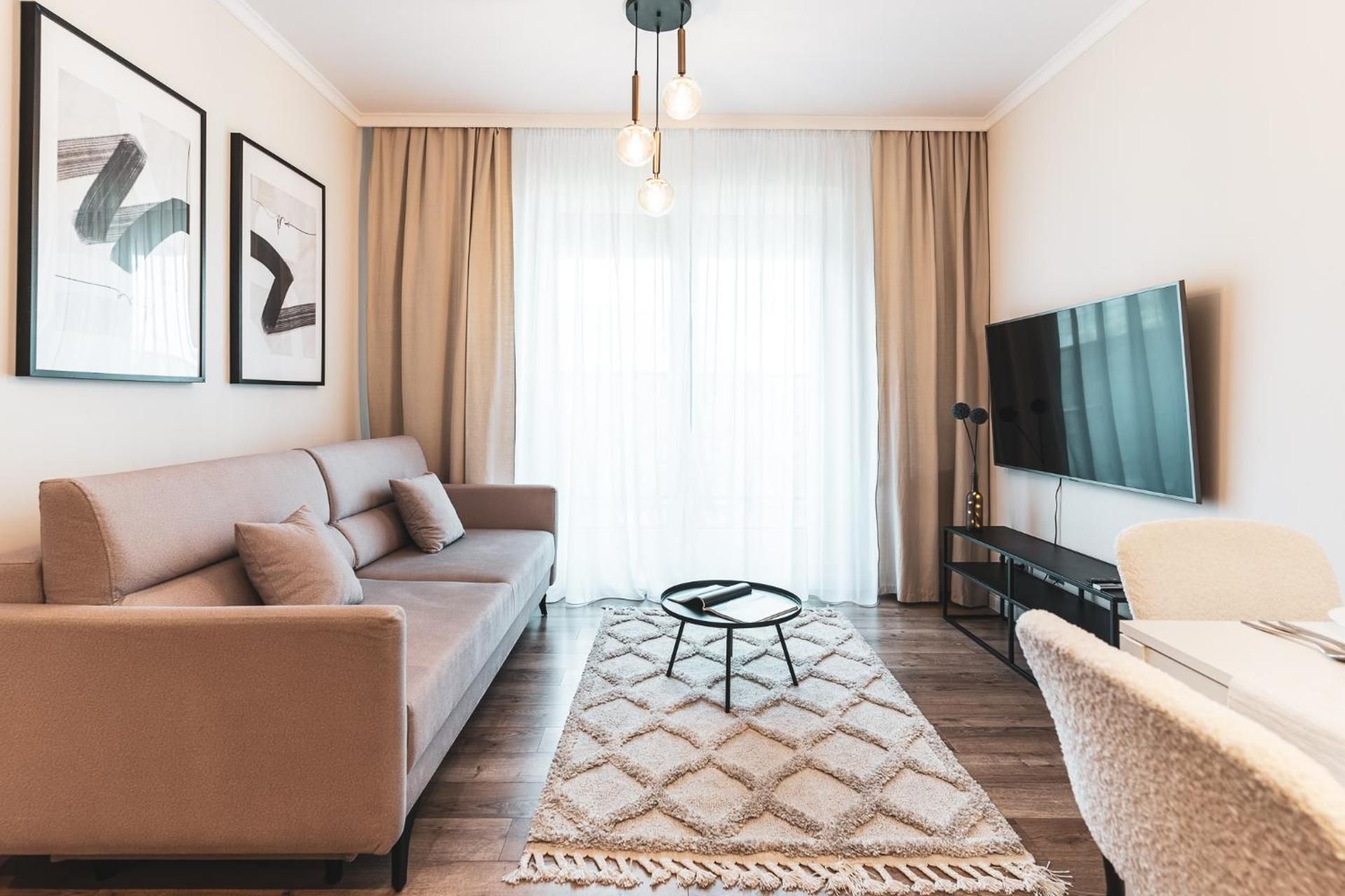 Two-Bedroom Apartment with Balcony