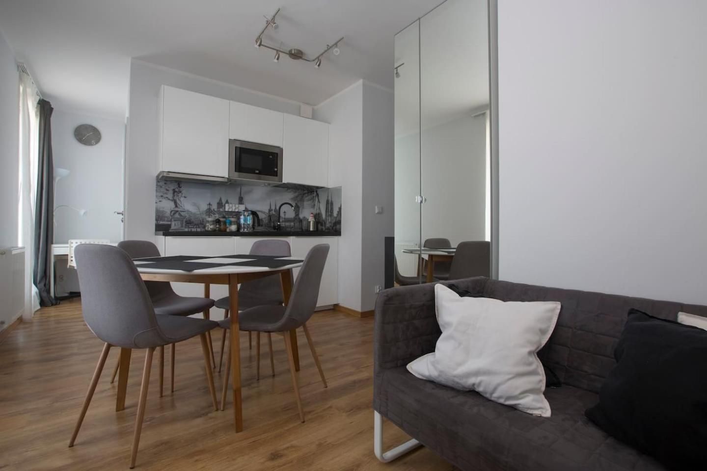 Studio with Balcony