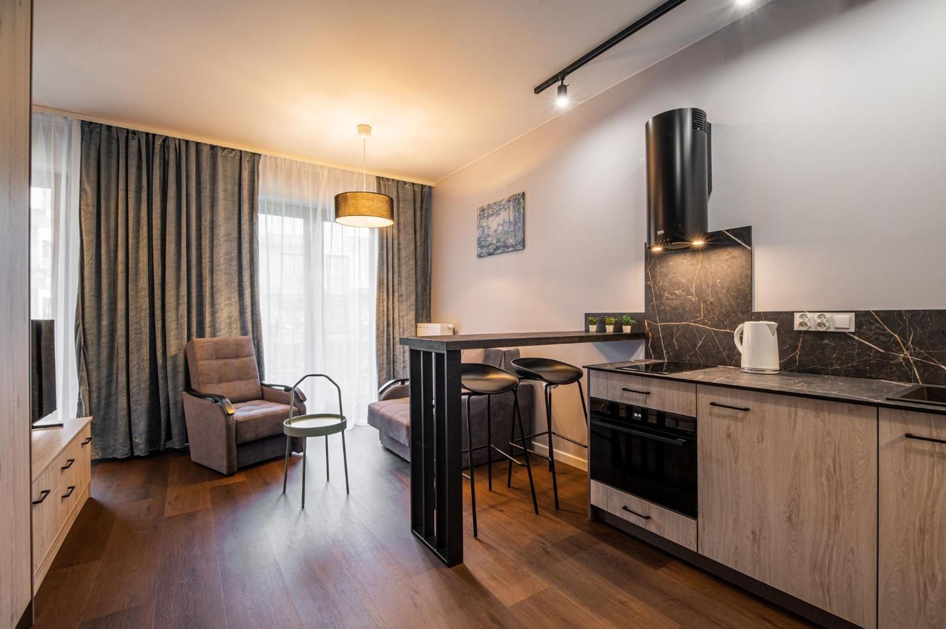 Studio Apartment with Balcony