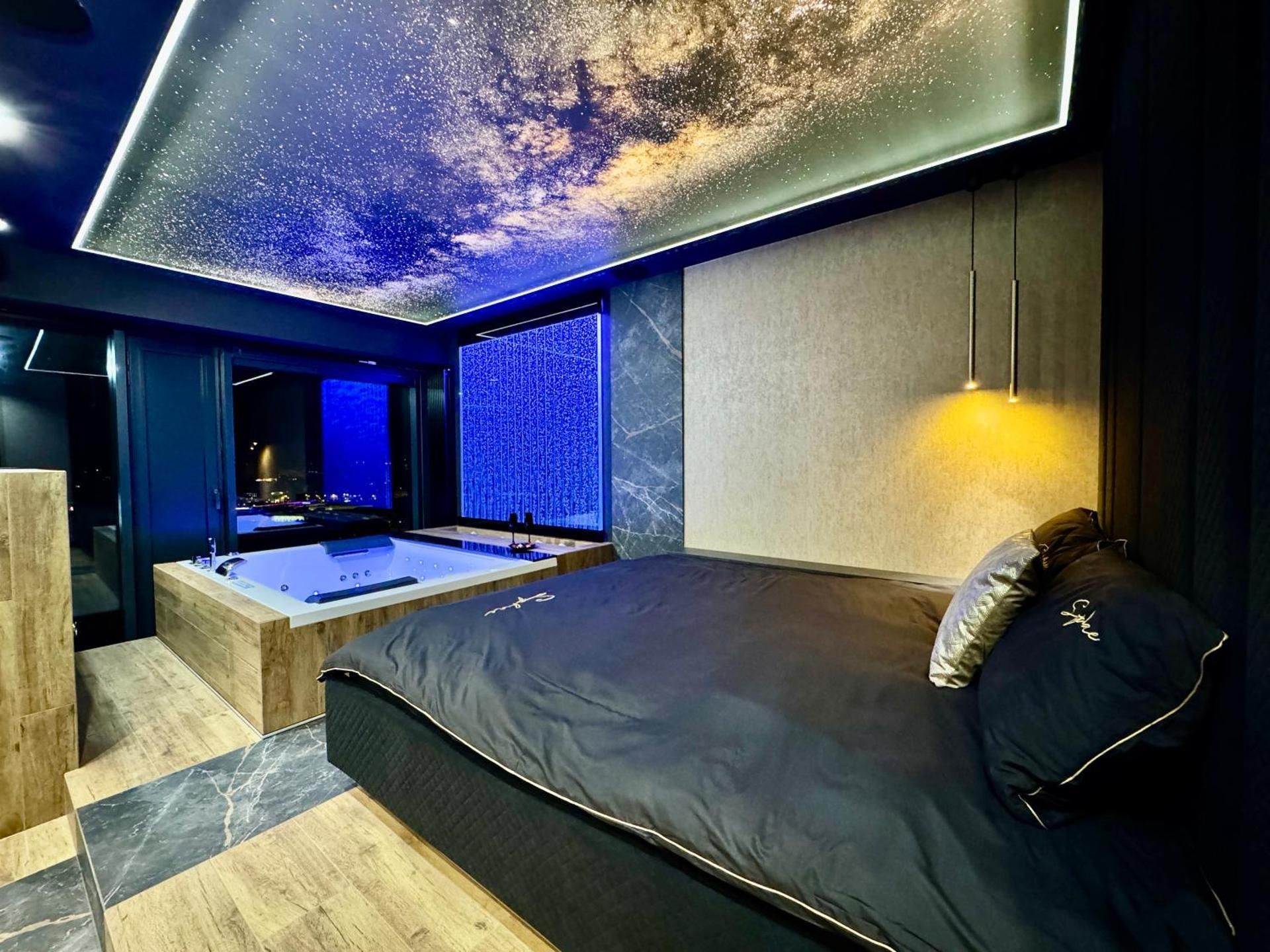 Deluxe One-Bedroom Apartment with City View