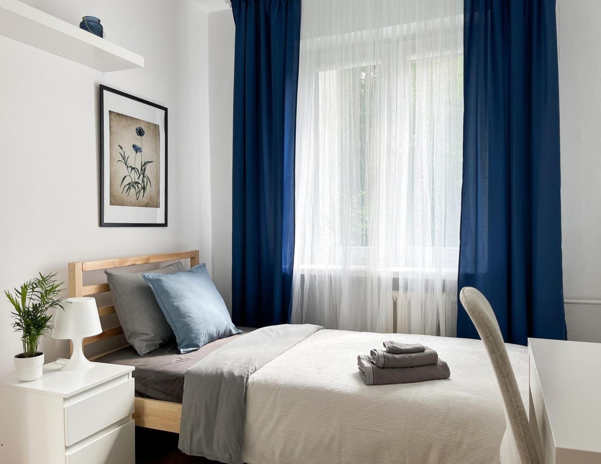 Single Room with Shared Shower and Toilet