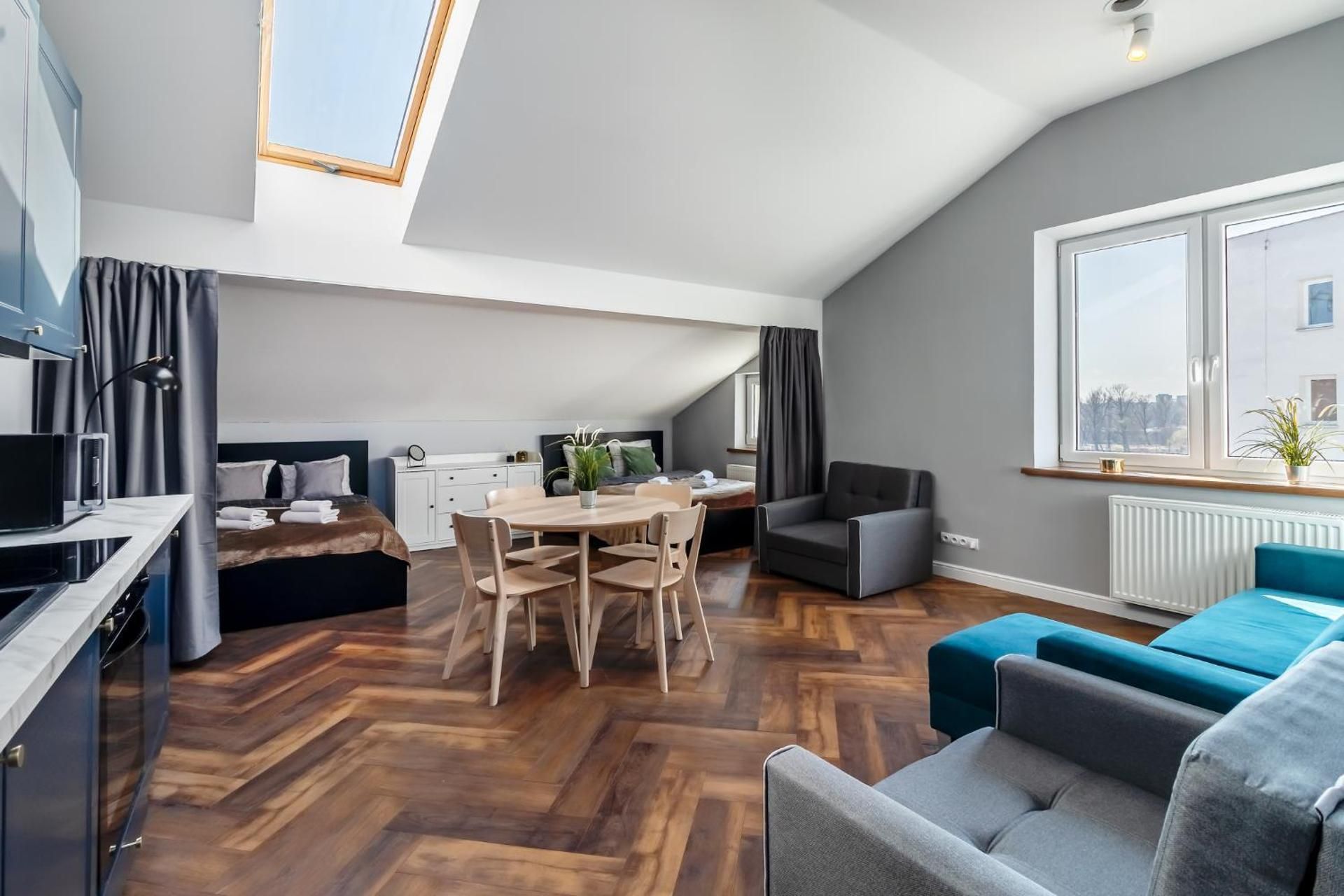 Two-Bedroom Studio Apartment