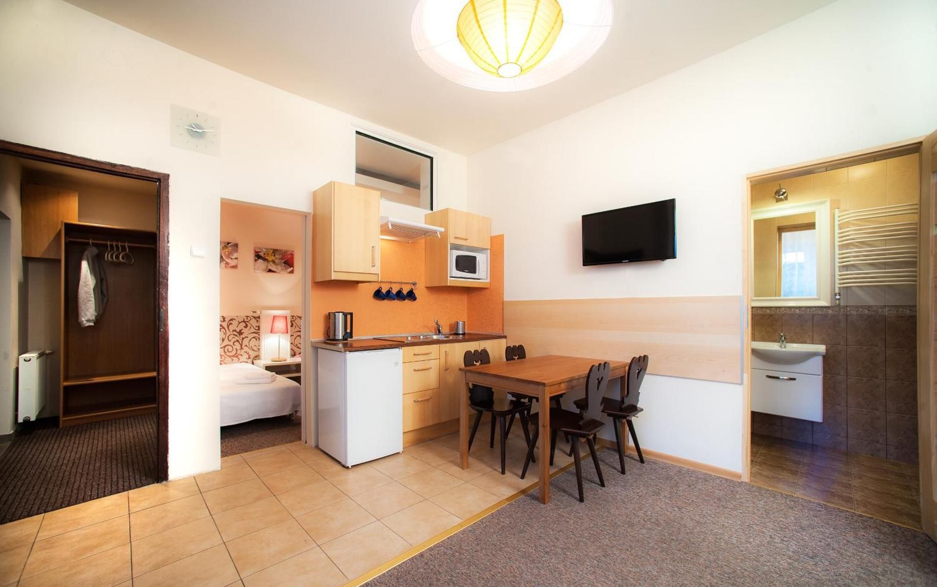 Apartment with Sofa Bed