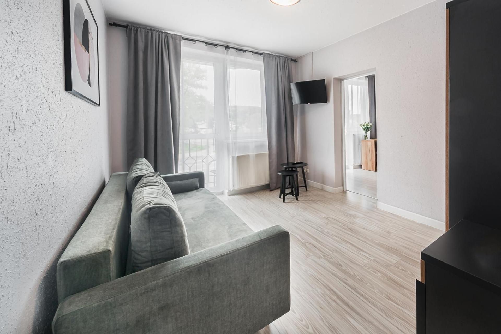 Studio with Balcony