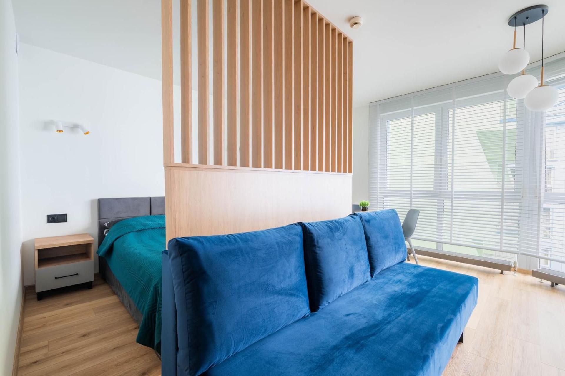 Studio Apartment with One Double Bed