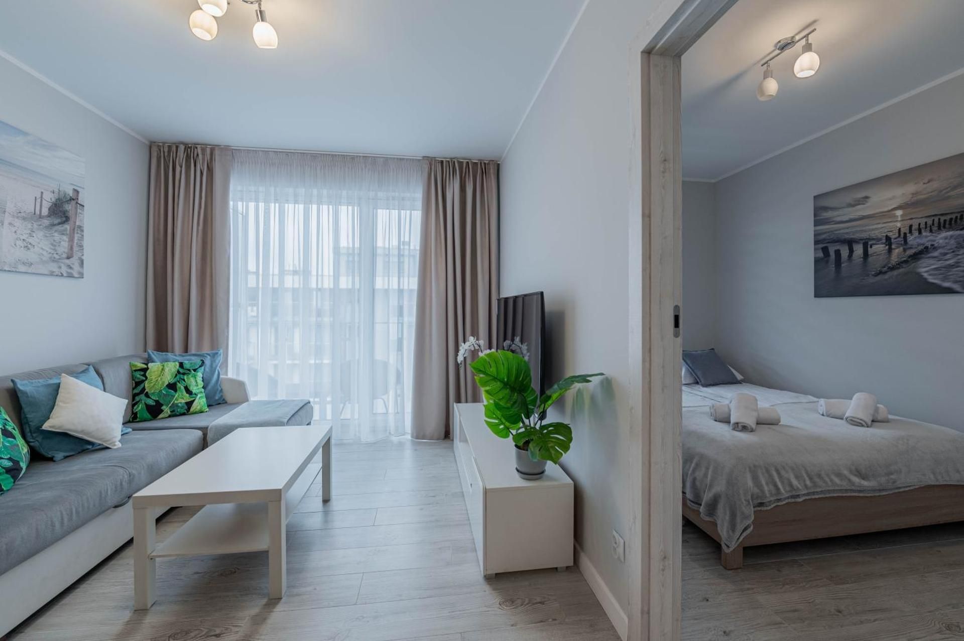 One-Bedroom Apartment with View