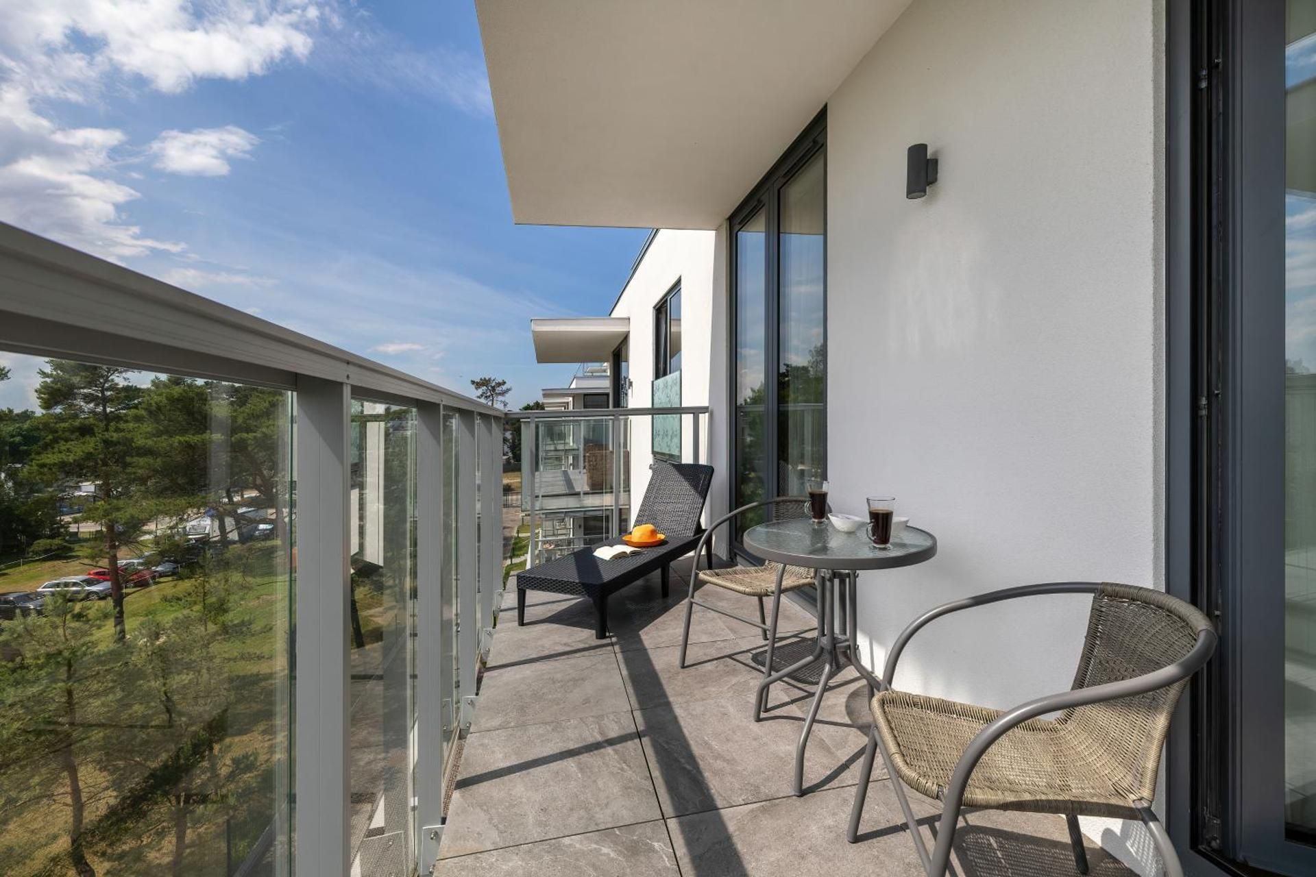 Studio with Balcony