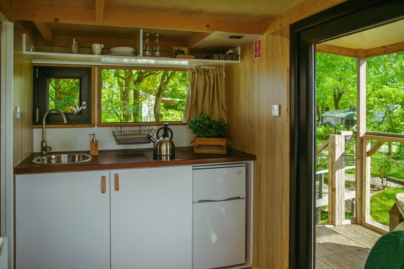 Cottage in the trees