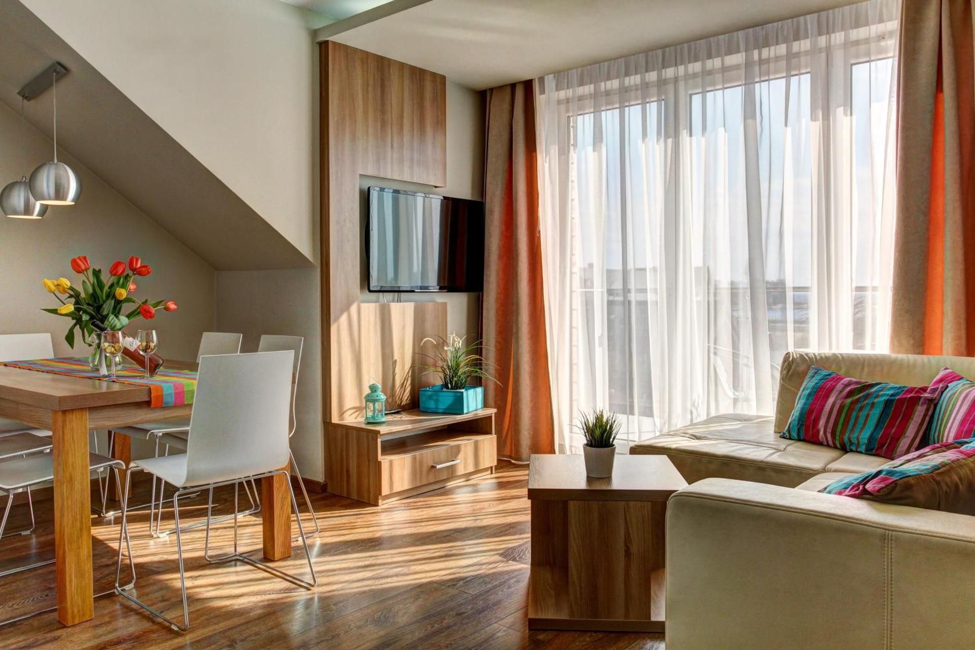 Marina Jastarnia Apartamenty w budynku z Basenem Two-Bedroom Apartment with Balcony 2