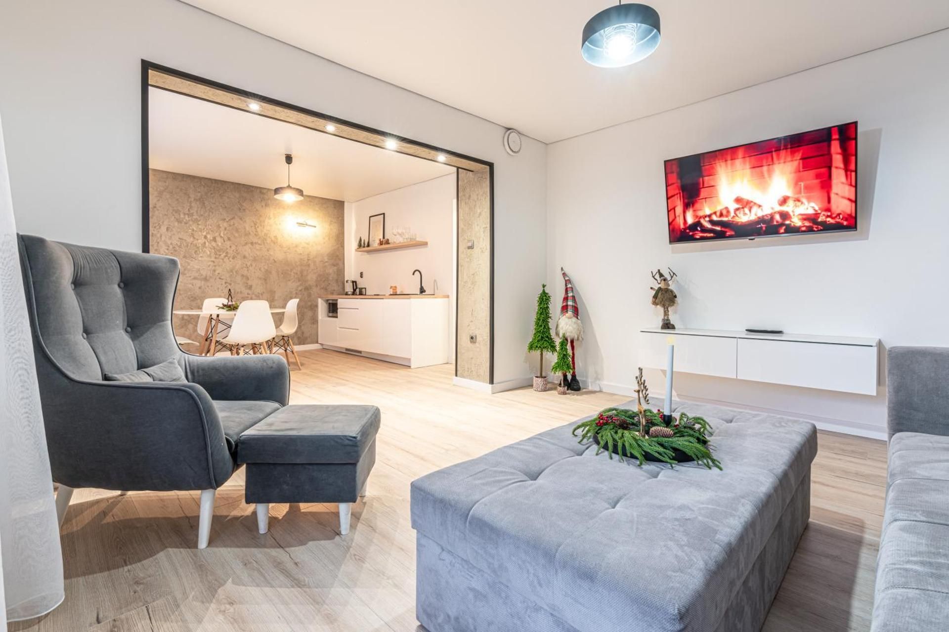 One-Bedroom Apartment with River View