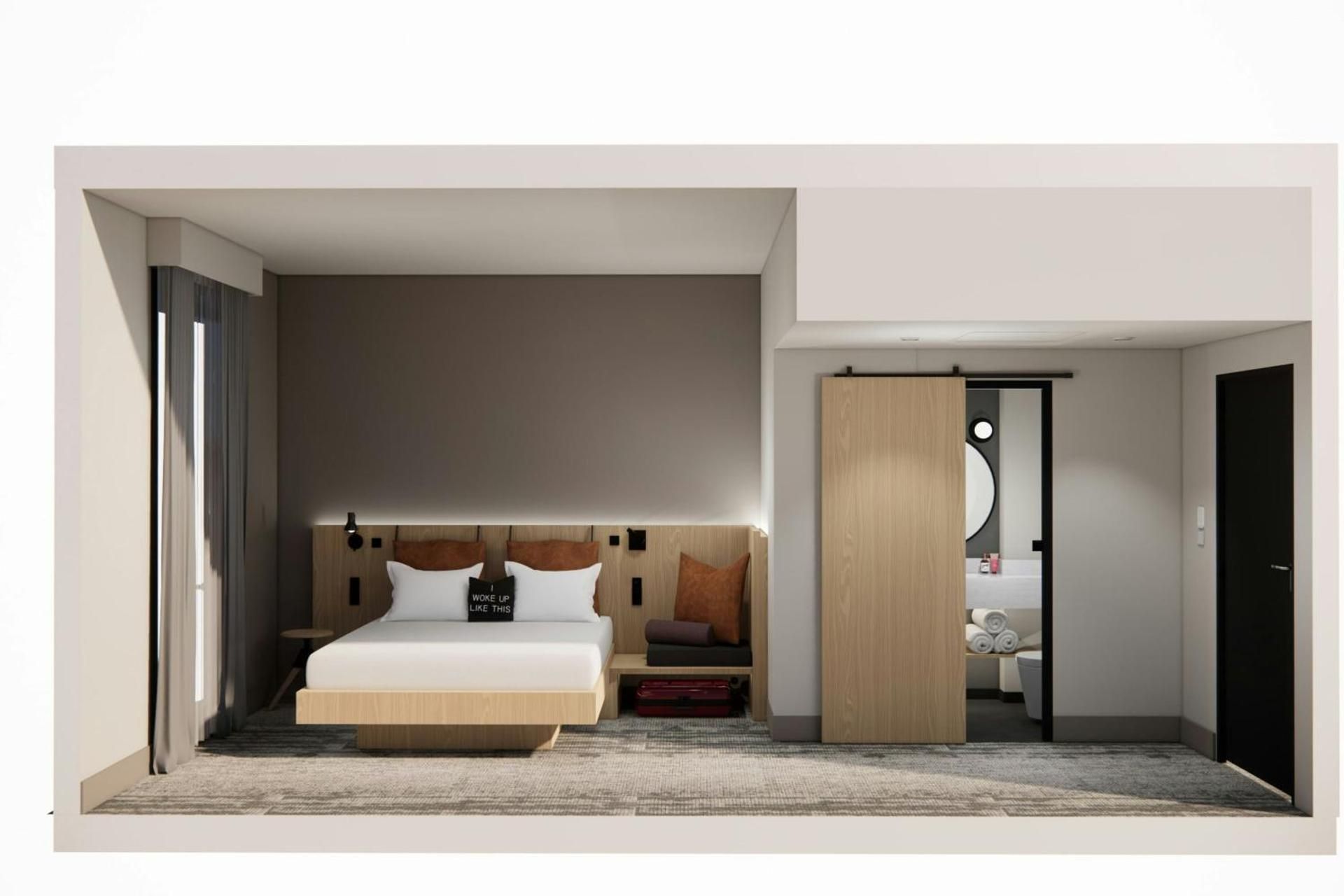 Family Queen Room with Sofa Bed - Moxy
