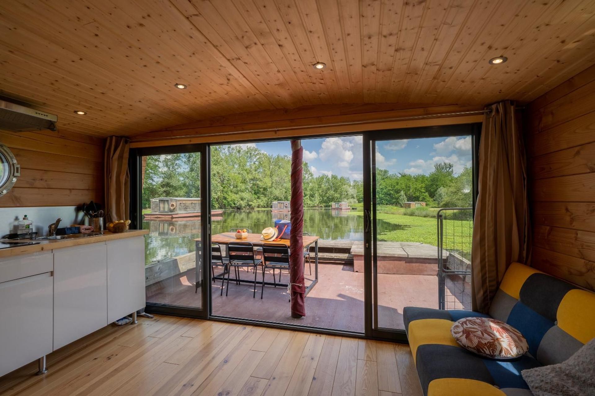 Moored Houseboat 