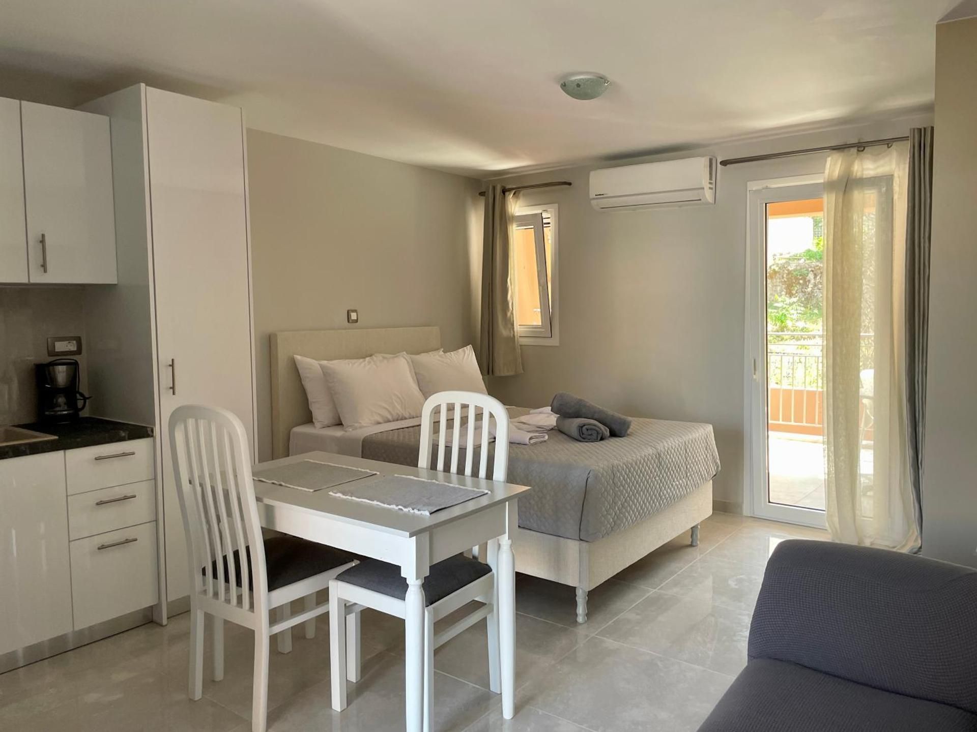 Studio with Balcony