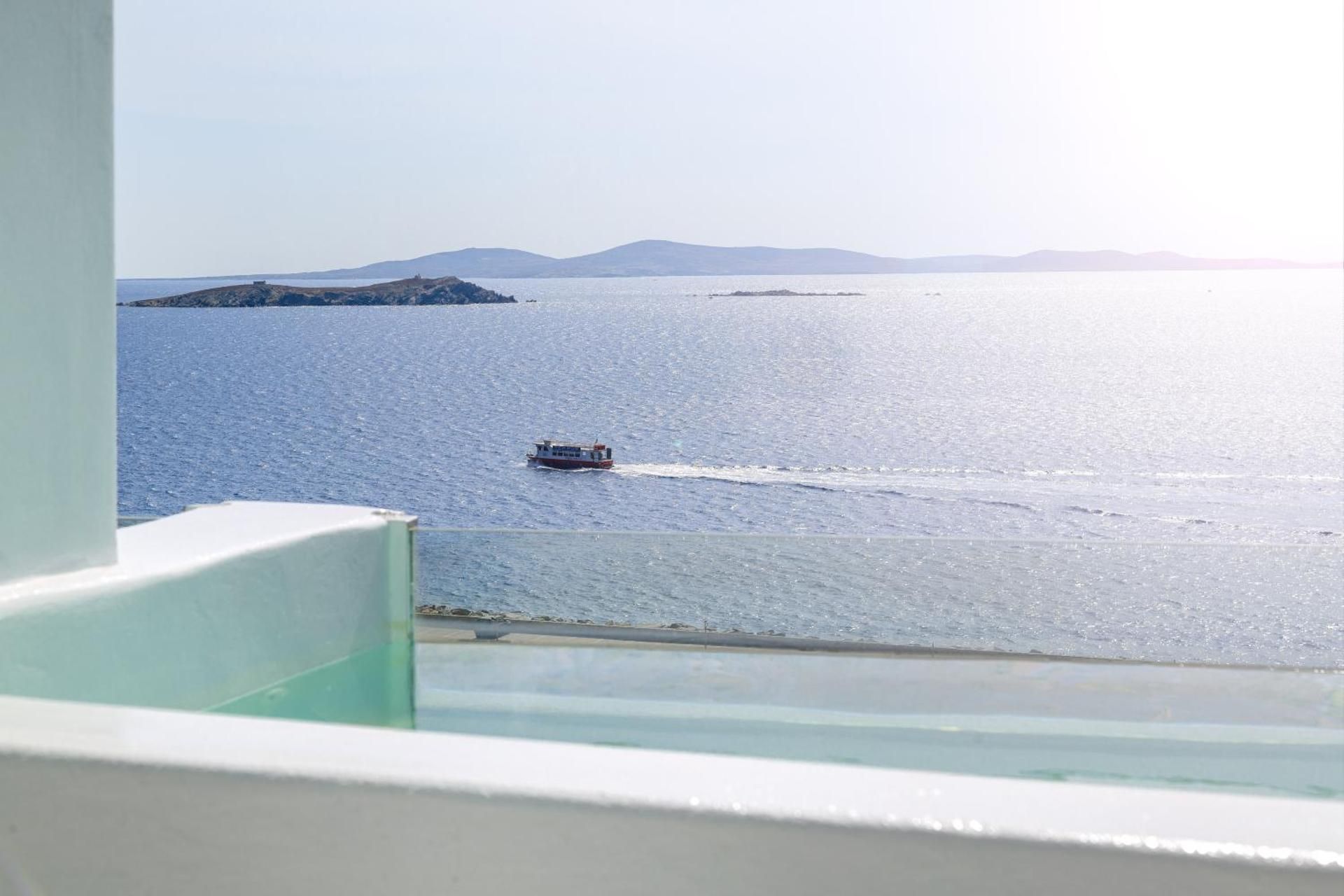 Deluxe Double Room with sea view and private pool
