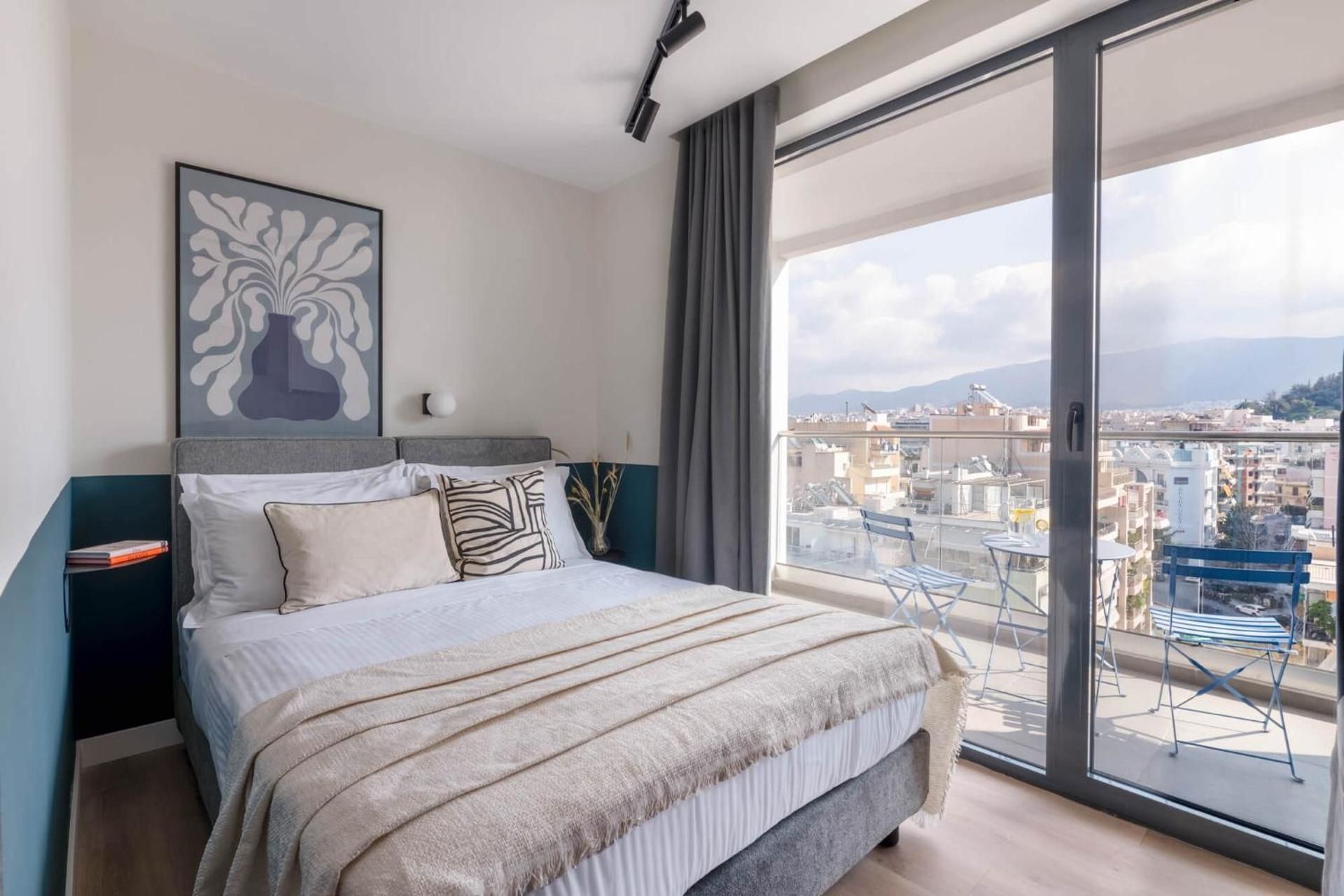 Studio with Balcony