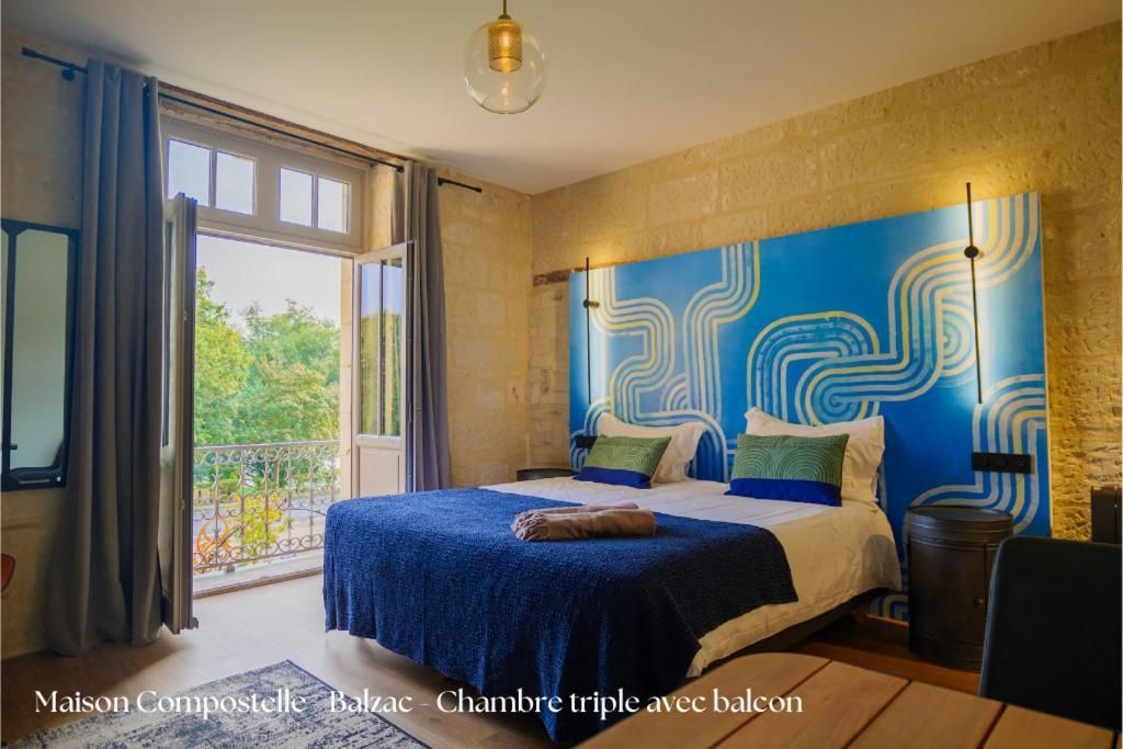 Compostelle House -Triple Room- Balzac/Ronsard
