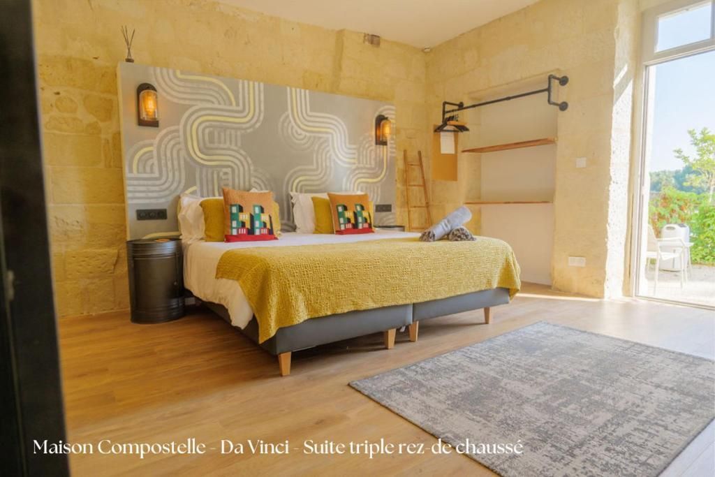 Compostelle House- Triple Room - Da Vinci