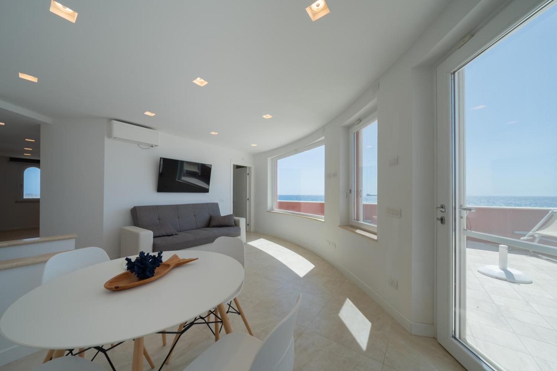 Two-Bedroom Apartment with Terrace and Sea View